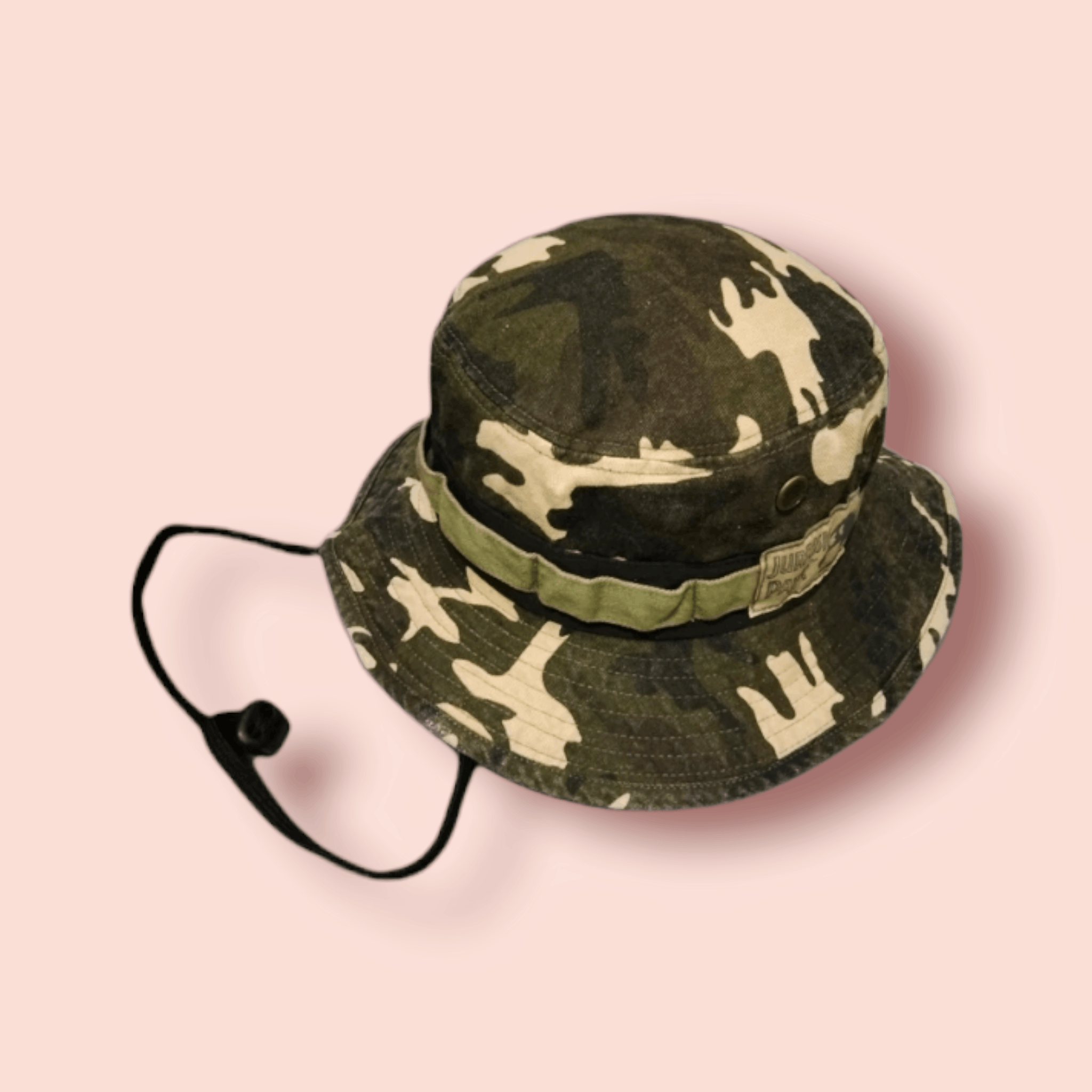 Universal Studios VINTAGE JURASSIC PARK CAMO BUCKET HAT Size ONE SIZE - 7 Thumbnail