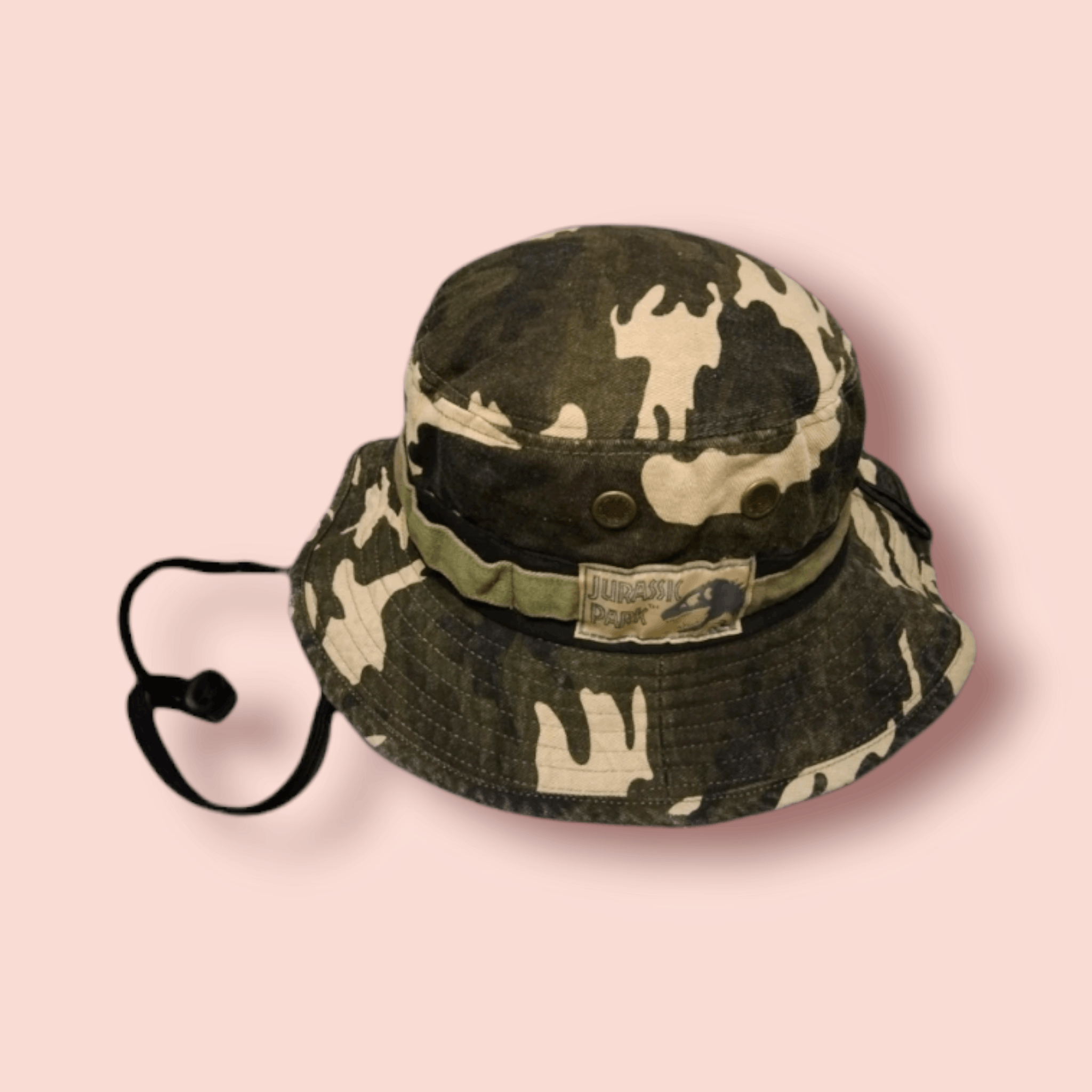 Universal Studios VINTAGE JURASSIC PARK CAMO BUCKET HAT Size ONE SIZE - 1 Thumbnail