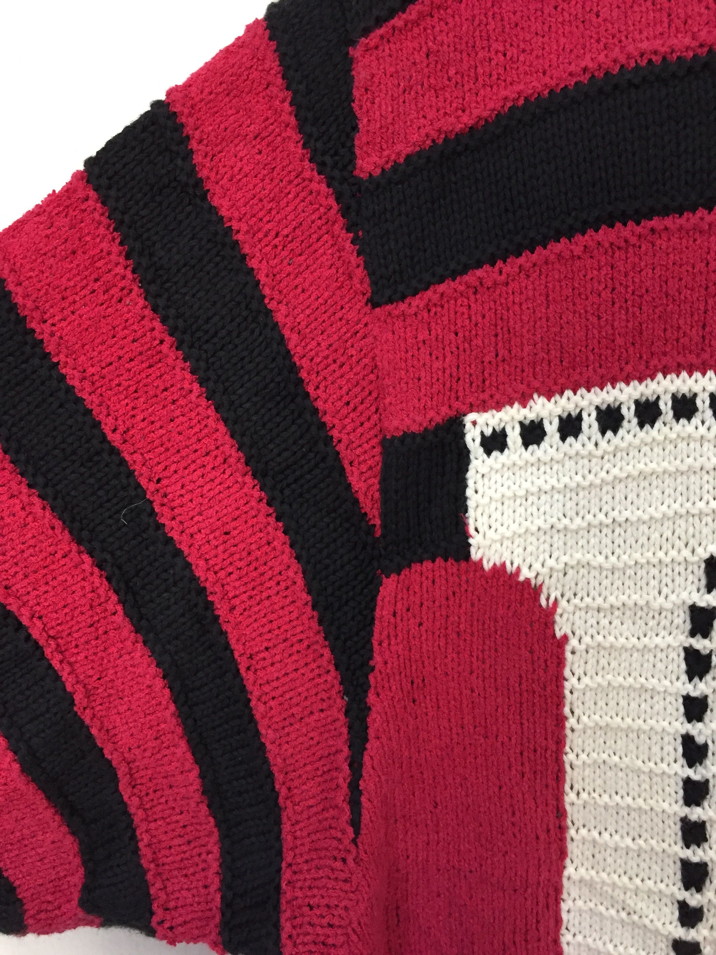 Yoshiyuki Konishi 80's FICCE Yoshiyuki Konishi intarsia Jacquard Paris knit Size US L / EU 52-54 / 3 - 10 Thumbnail