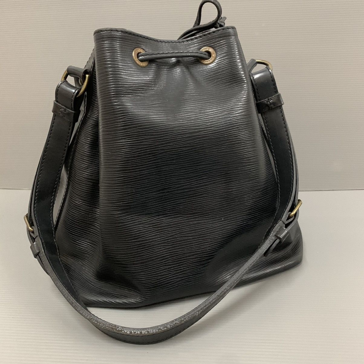 Louis Vuitton Louis Vuitton Epi Black Leather Petit Noe Bag Size ONE SIZE - 2 Thumbnail
