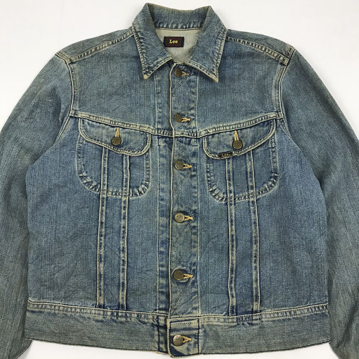 Lee × Vintage Vintage 70s 80s LEE RIDERS Sanforized denim jacket Size US M / EU 48-50 / 2 - 3 Thumbnail