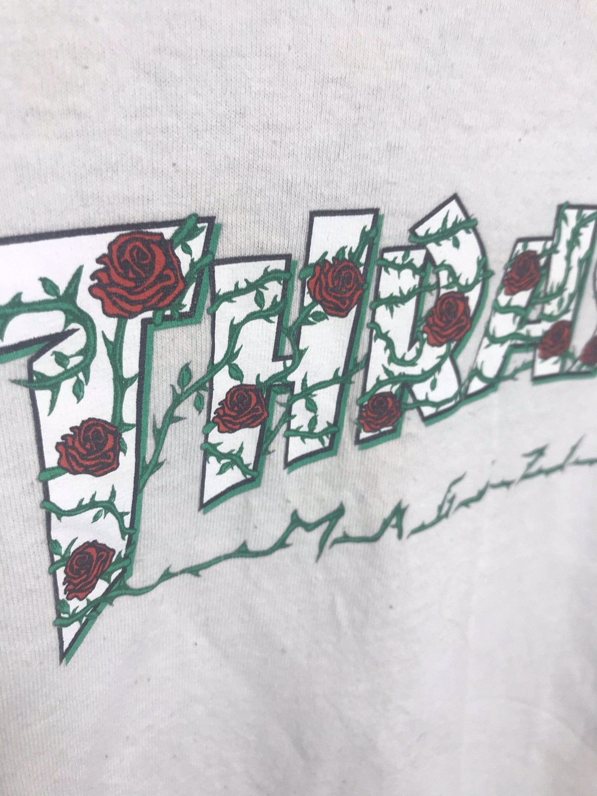 Thrasher Thrasher big logo floral t-shirt Size US XL / EU 56 / 4 - 3 Thumbnail