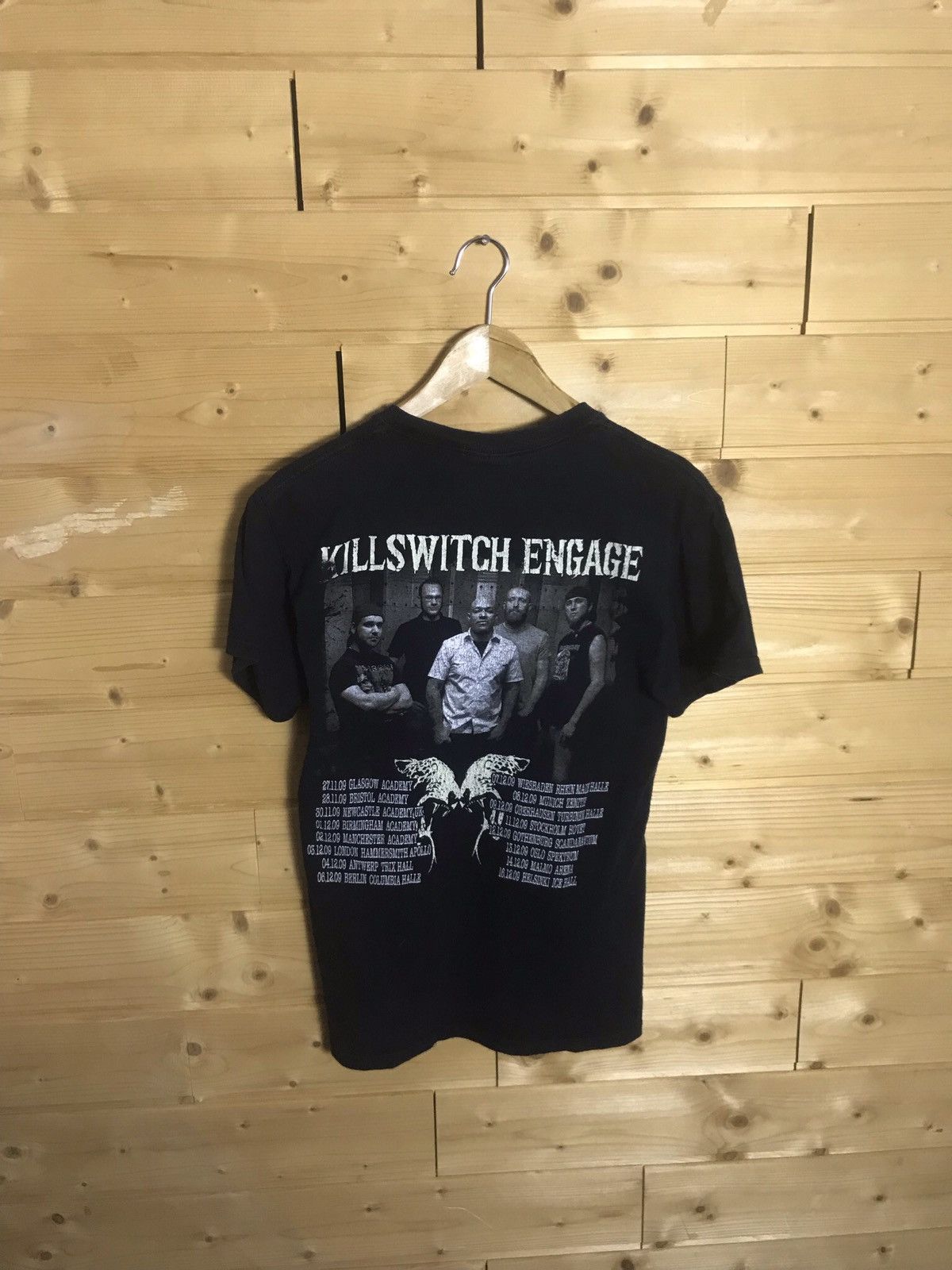 Band Tees Killswitch Engage 2009 tour t-shirt Size US S / EU 44-46 / 1 - 9 Thumbnail
