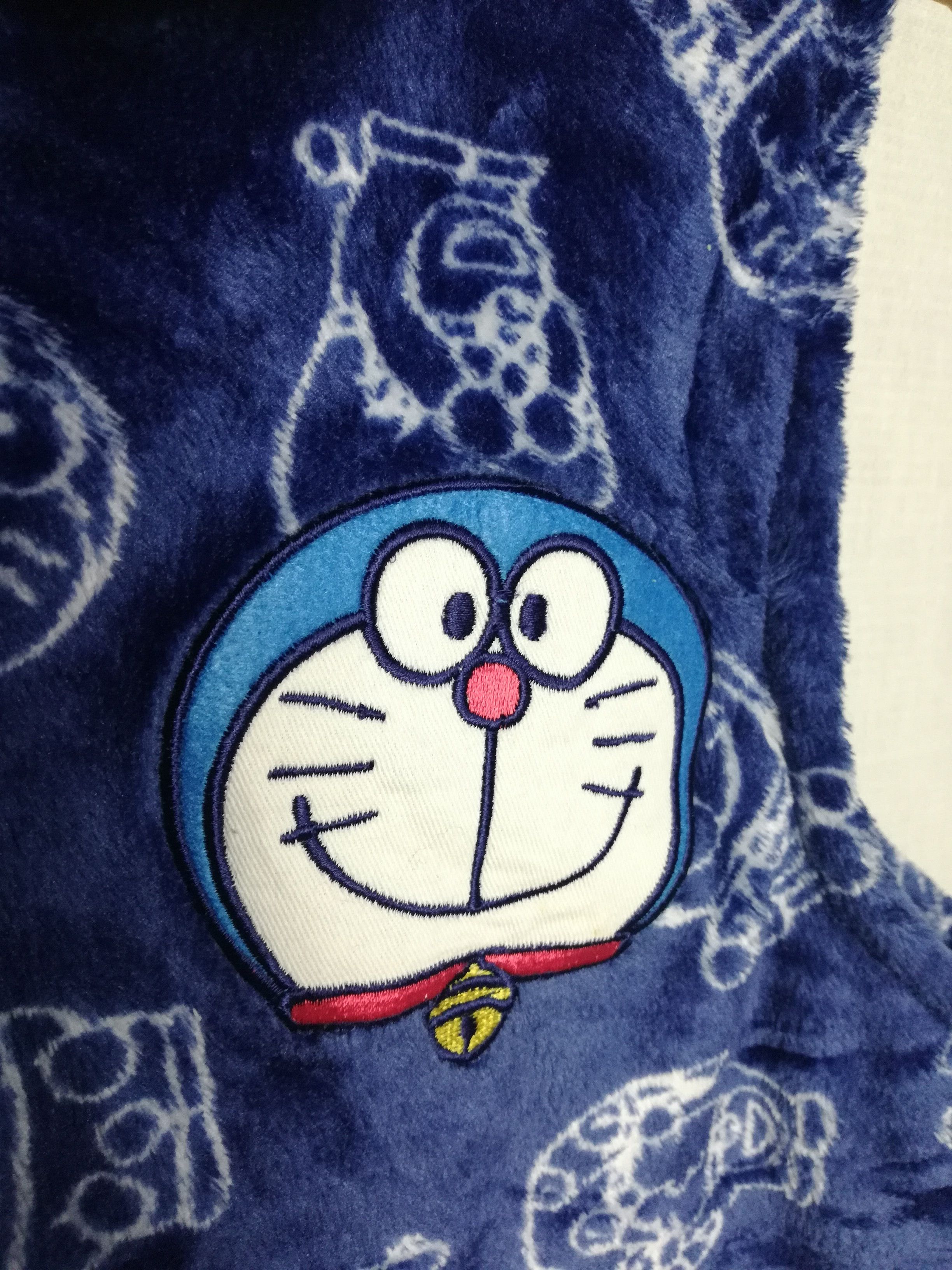 Cartoon Network × Japanese Brand Doraemon fleece winter vest jacket Size US L / EU 52-54 / 3 - 4 Thumbnail