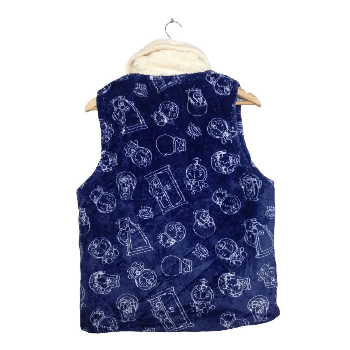 Cartoon Network × Japanese Brand Doraemon fleece winter vest jacket Size US L / EU 52-54 / 3 - 2 Thumbnail