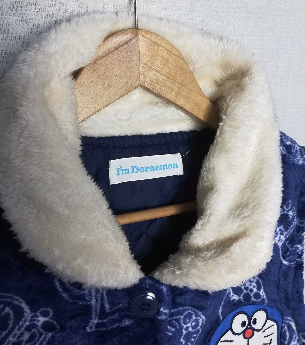 Cartoon Network × Japanese Brand Doraemon fleece winter vest jacket Size US L / EU 52-54 / 3 - 3 Thumbnail