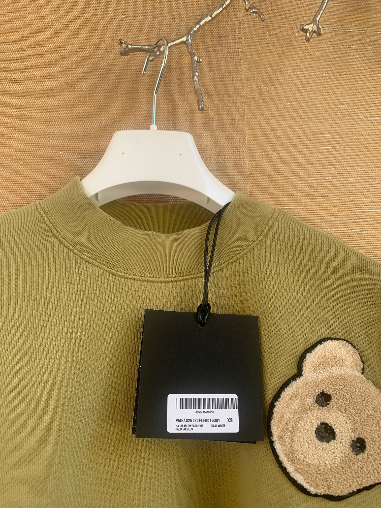 Palm Angels Kill Bear Sweater in Olive Size US XS / EU 42 / 0 - 5 Thumbnail