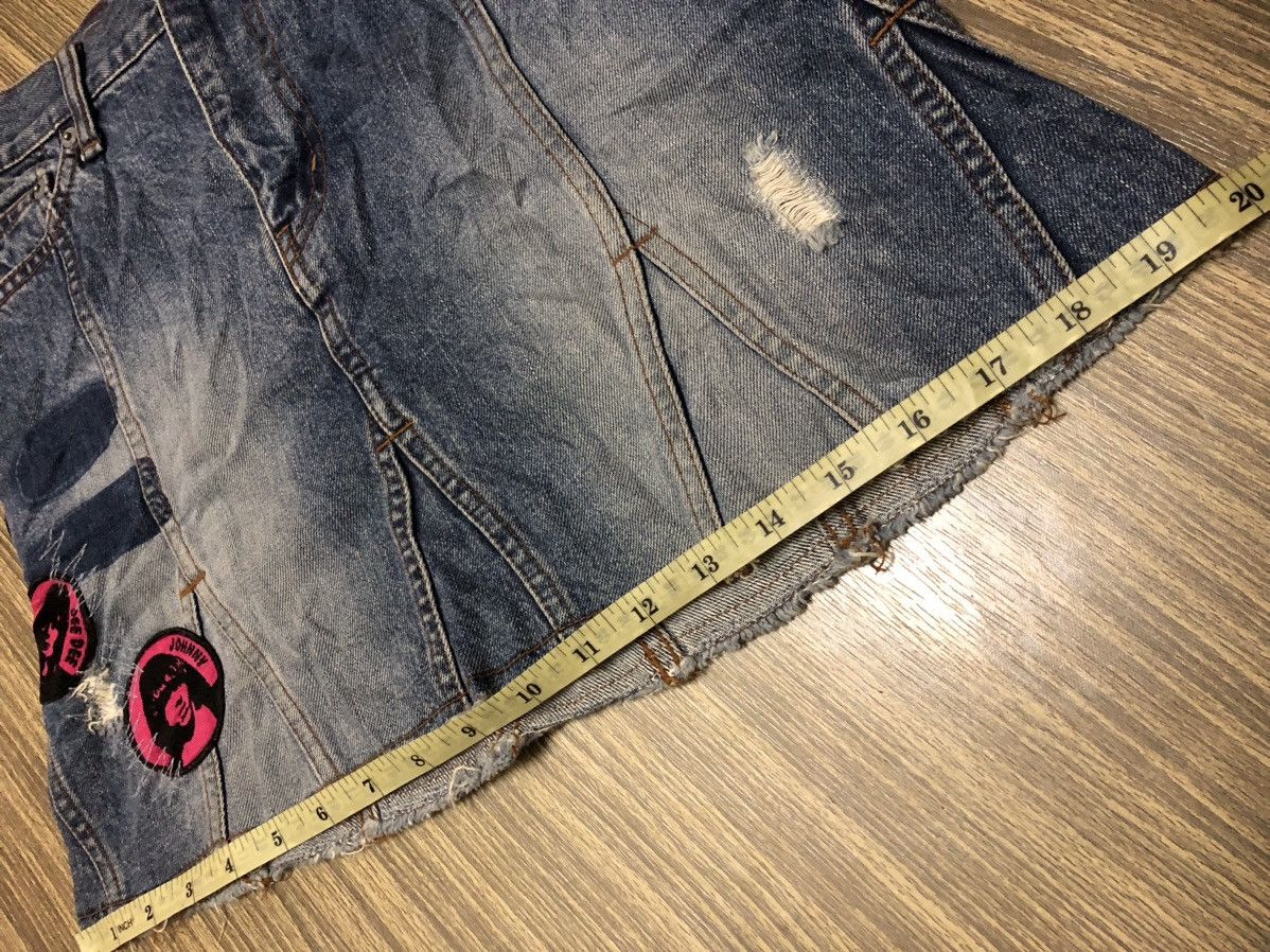 Hysteric Glamour Hysteric Heavy Kinky Ramones Patches Distressed Skirt Size 30" / US 8 / IT 44 - 16 Thumbnail