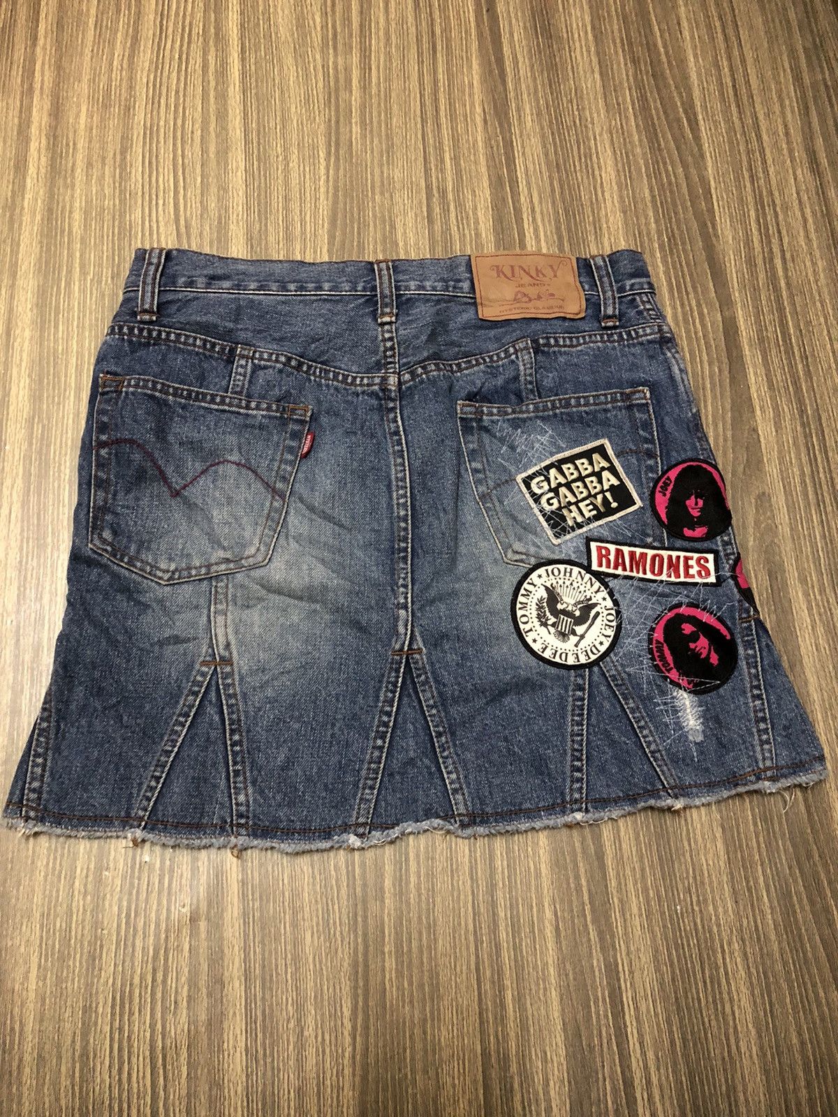 Hysteric Glamour Hysteric Heavy Kinky Ramones Patches Distressed Skirt Size 30" / US 8 / IT 44 - 3 Thumbnail