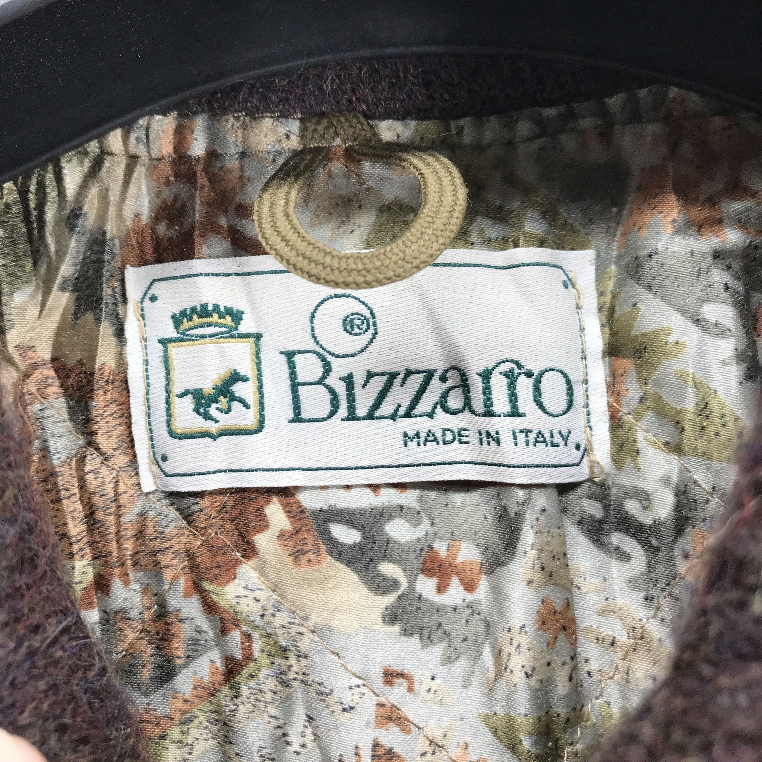 Vintage Bizzarro Embroidery Big Logo Wool Varsity Jacket #2217-87 Size US L / EU 52-54 / 3 - 7 Thumbnail