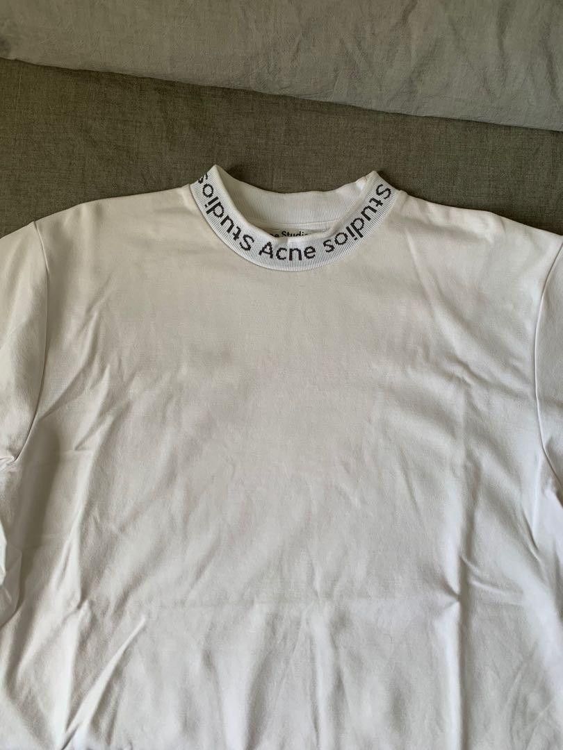 Acne Studios neck logo tee