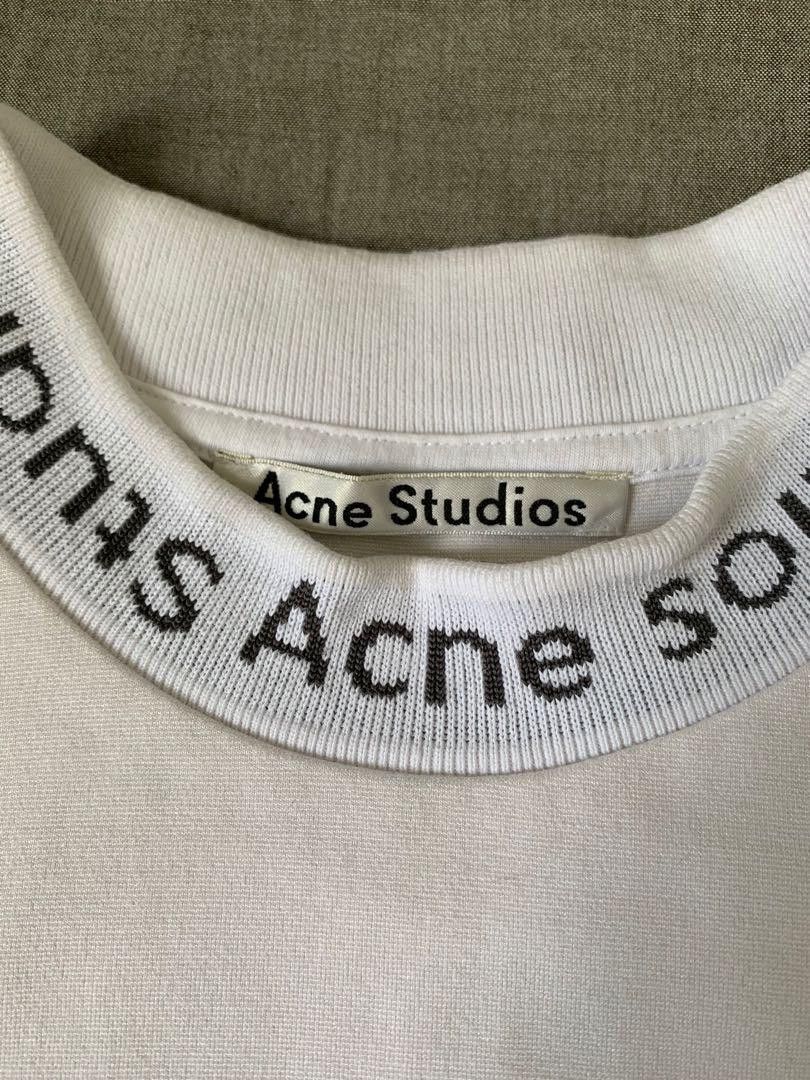 Acne Studios Acne Studios neck logo tee Size US M / EU 48-50 / 2 - 3 Thumbnail
