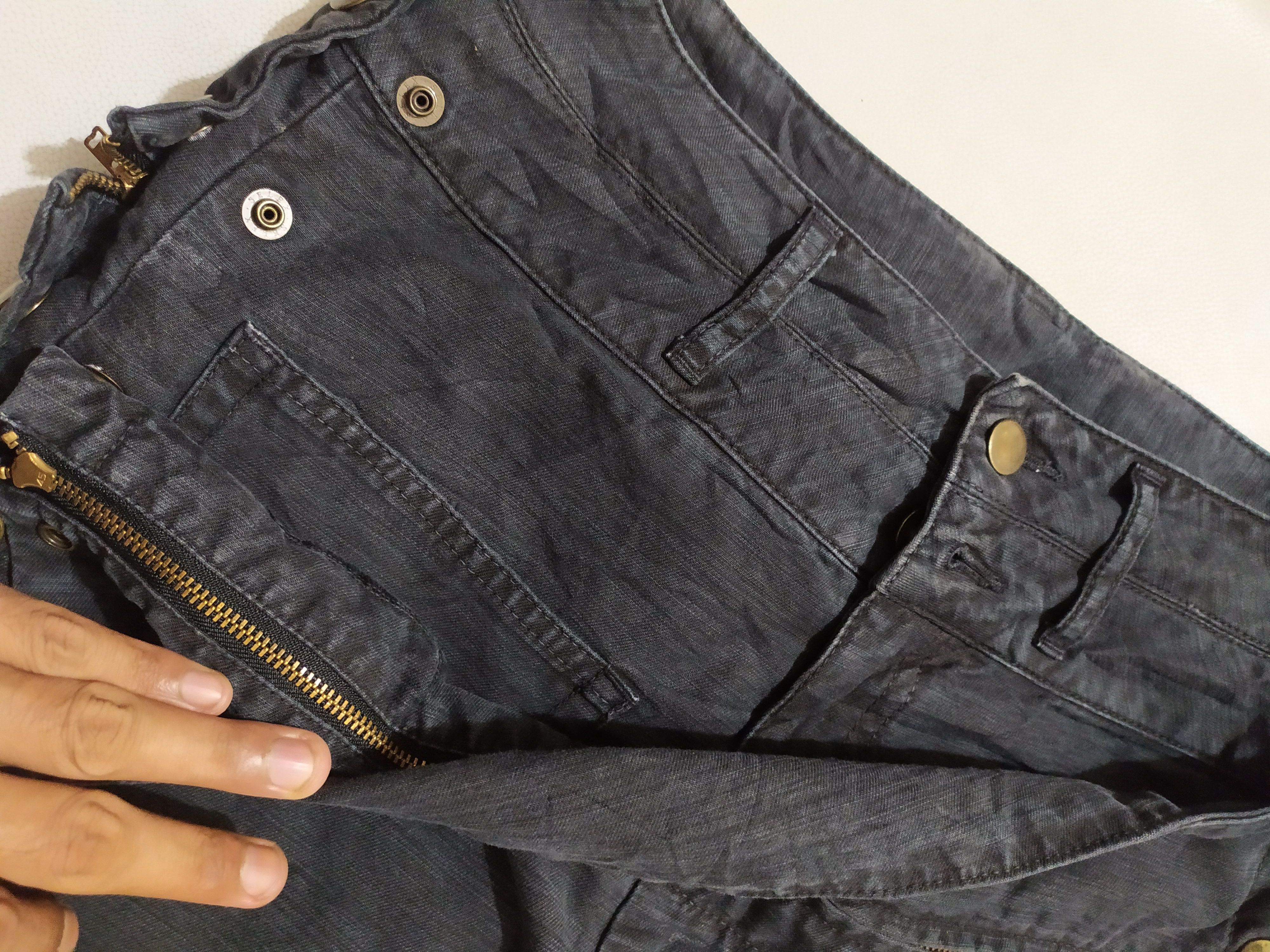Japanese Brand 🔥Jelly Garcia Japan Heavy Layered Design Pants Size US 29 - 4 Thumbnail