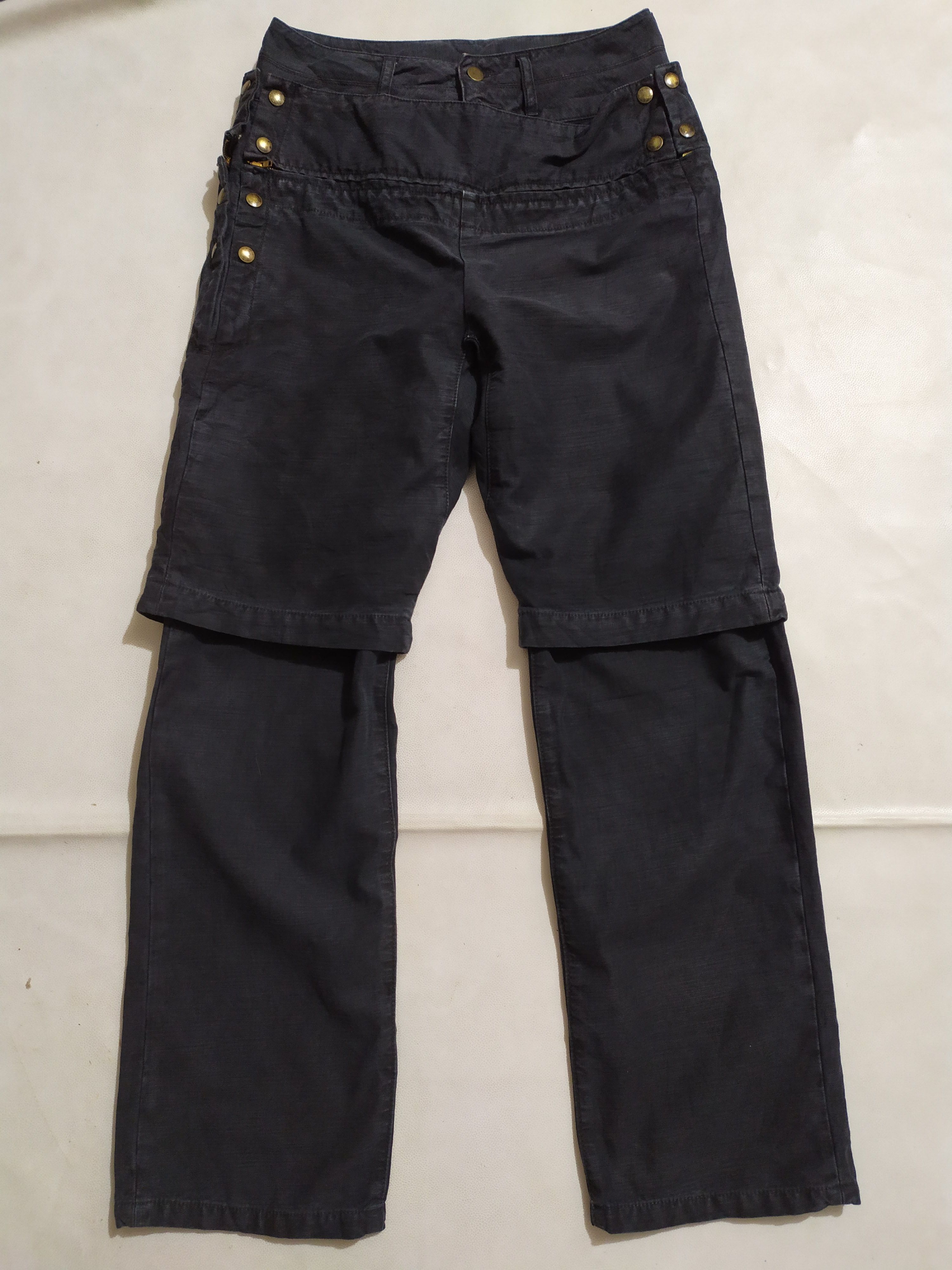 Japanese Brand 🔥Jelly Garcia Japan Heavy Layered Design Pants Size US 29 - 1 Thumbnail
