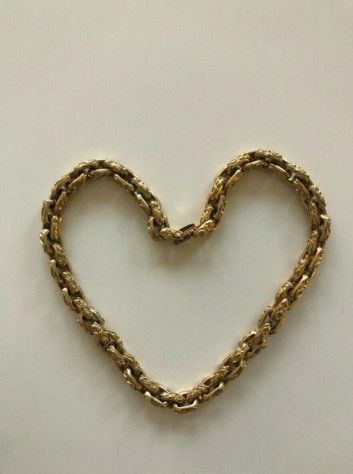 image of Vintage Christian Dior Choker in Gold, Men's