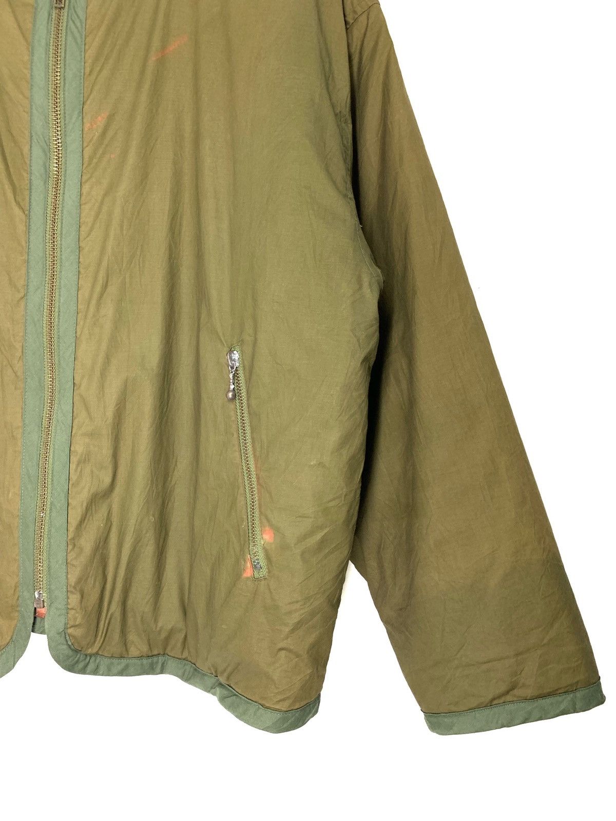 Issey Miyake 🇯🇵 Issey Miyake Flight Bomber Green Overdyed Jacket Size US L / EU 52-54 / 3 - 4 Thumbnail