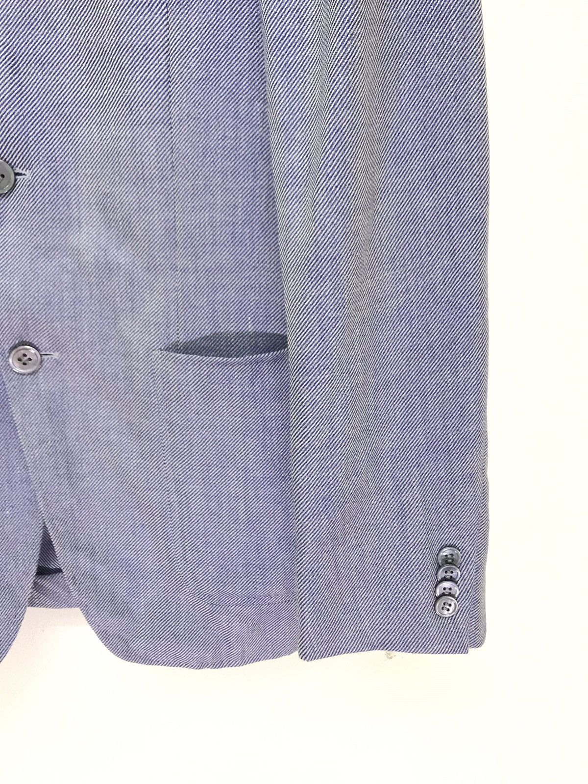 Designer × Ring Jacket Ring Jacket Wool Silk Linen Blended Blazer Slim 6🟩9 Size US S / EU 44-46 / 1 - 2 Thumbnail