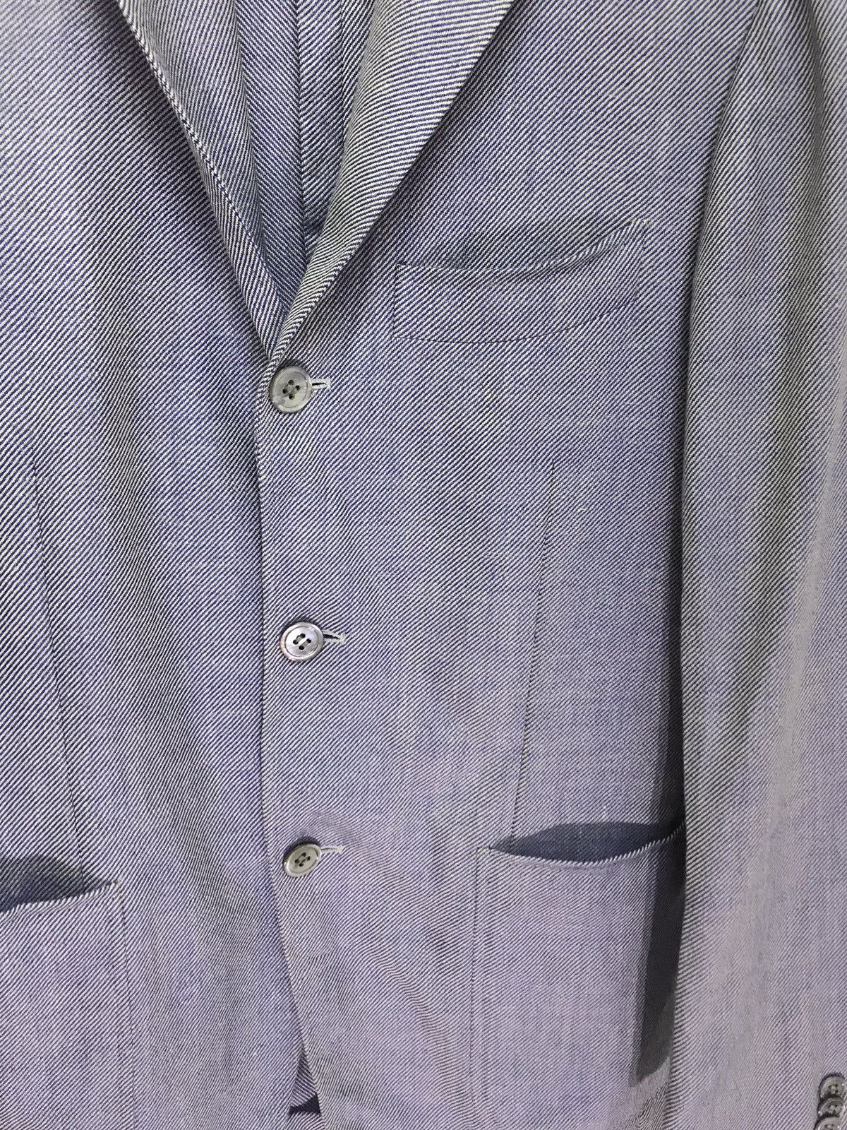 Designer × Ring Jacket Ring Jacket Wool Silk Linen Blended Blazer Slim 6🟩9 Size US S / EU 44-46 / 1 - 3 Thumbnail