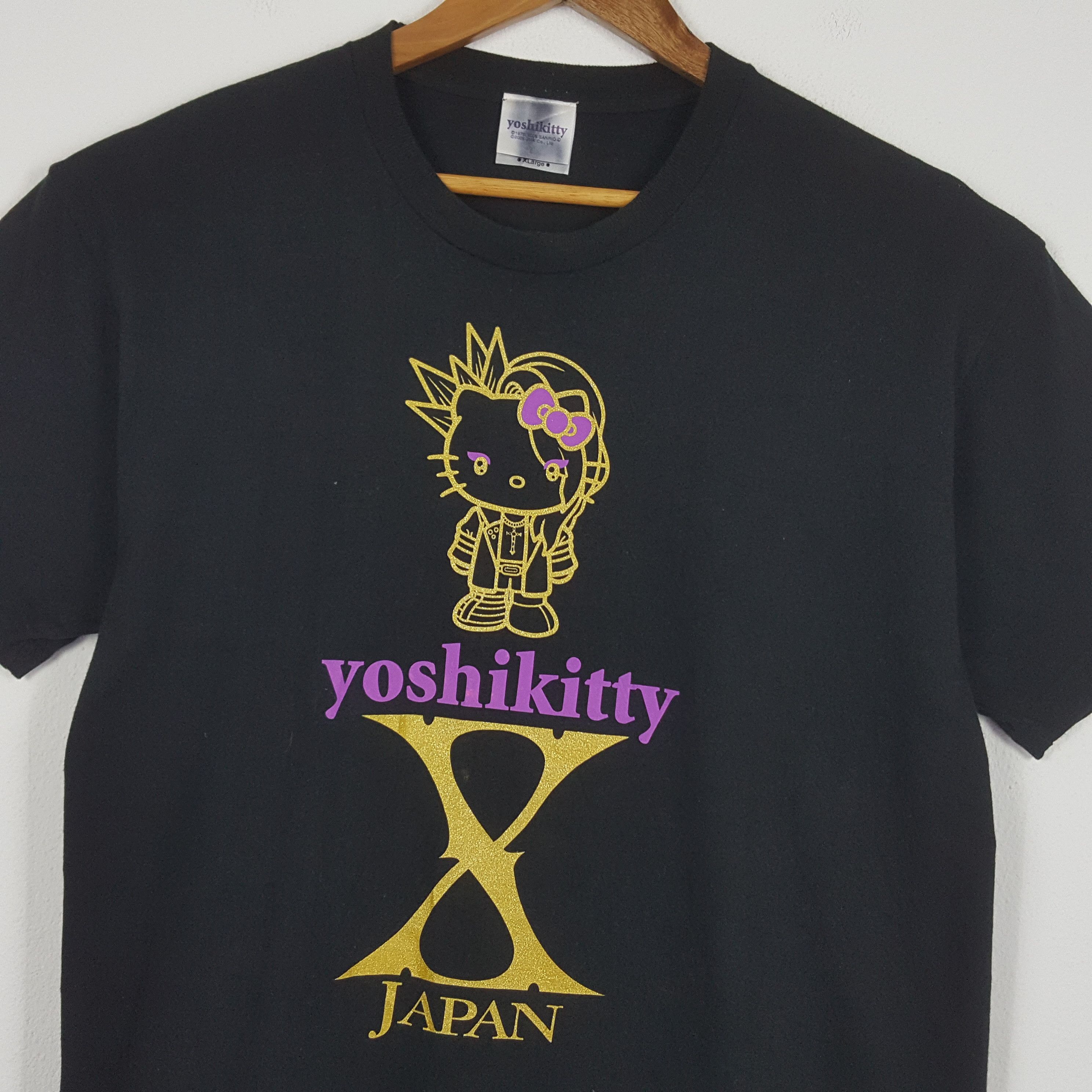 Cartoon Network × Japanese Brand × Vintage Vintage X Japan X Hello Kitty yoshikitty Rock Band T-Shirt Size US L / EU 52-54 / 3 - 4 Thumbnail