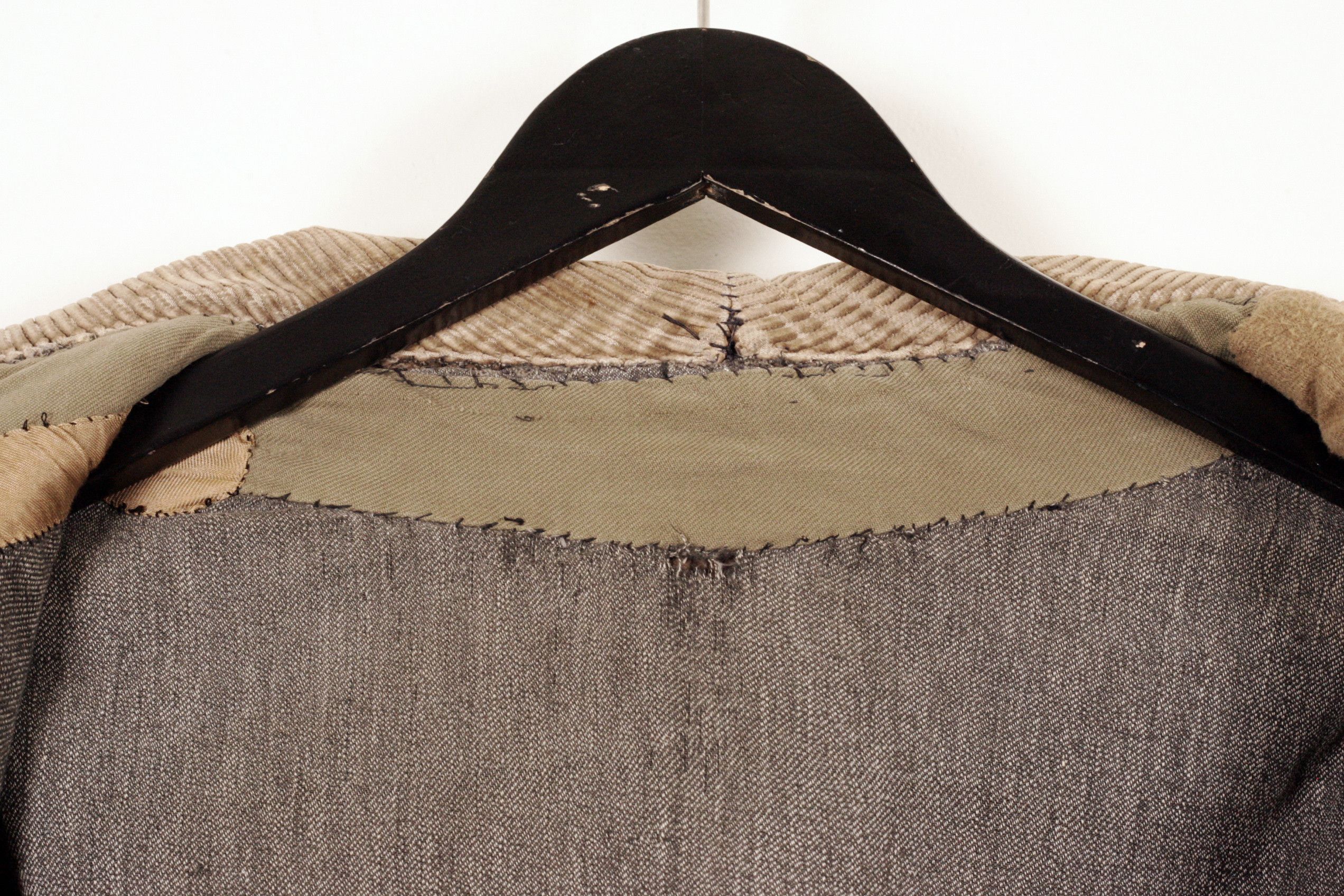 Vintage 1930s French Corduroy Shooting Jacket Size US XL / EU 56 / 4 - 4 Thumbnail