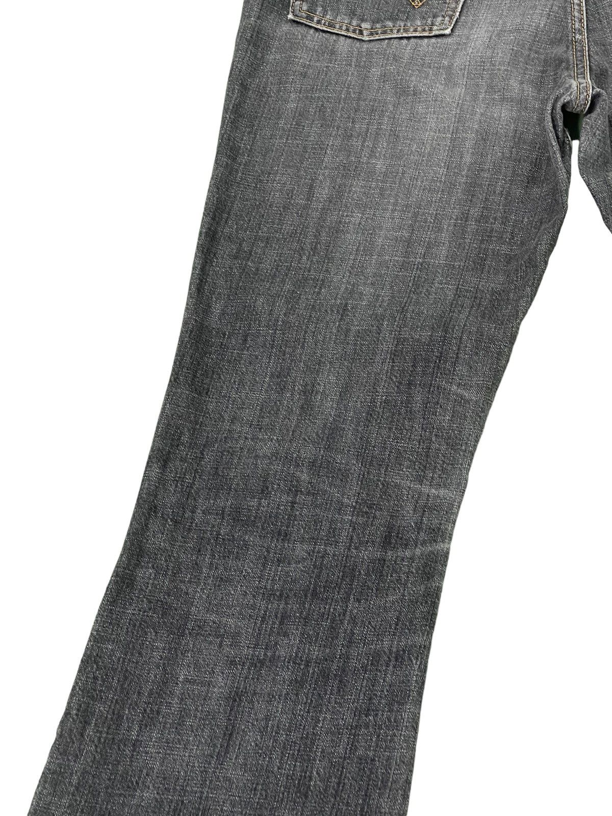 Japanese Brand Flare Jeans Wrangler Boot Cut Denim Clawmark 4🟦3 Size US 31 - 16 Thumbnail