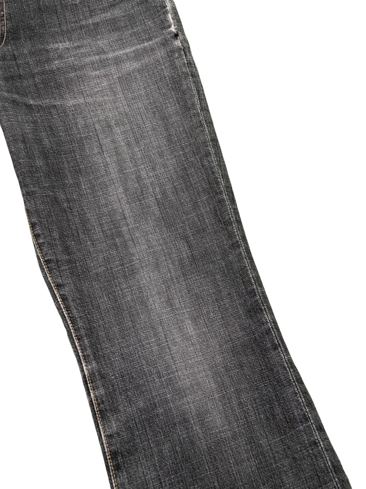Japanese Brand Flare Jeans Wrangler Boot Cut Denim Clawmark 4🟦3 Size US 31 - 7 Thumbnail