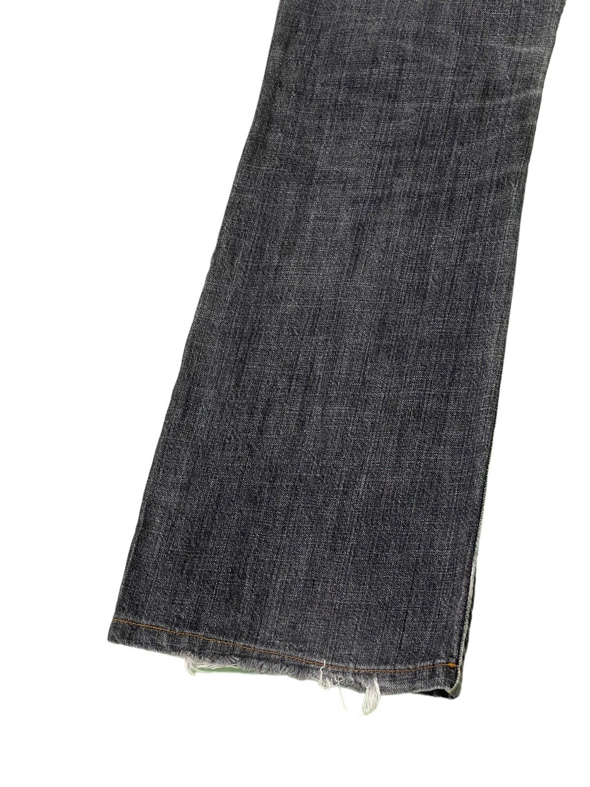 Japanese Brand Flare Jeans Wrangler Boot Cut Denim Clawmark 4🟦3 Size US 31 - 15 Thumbnail