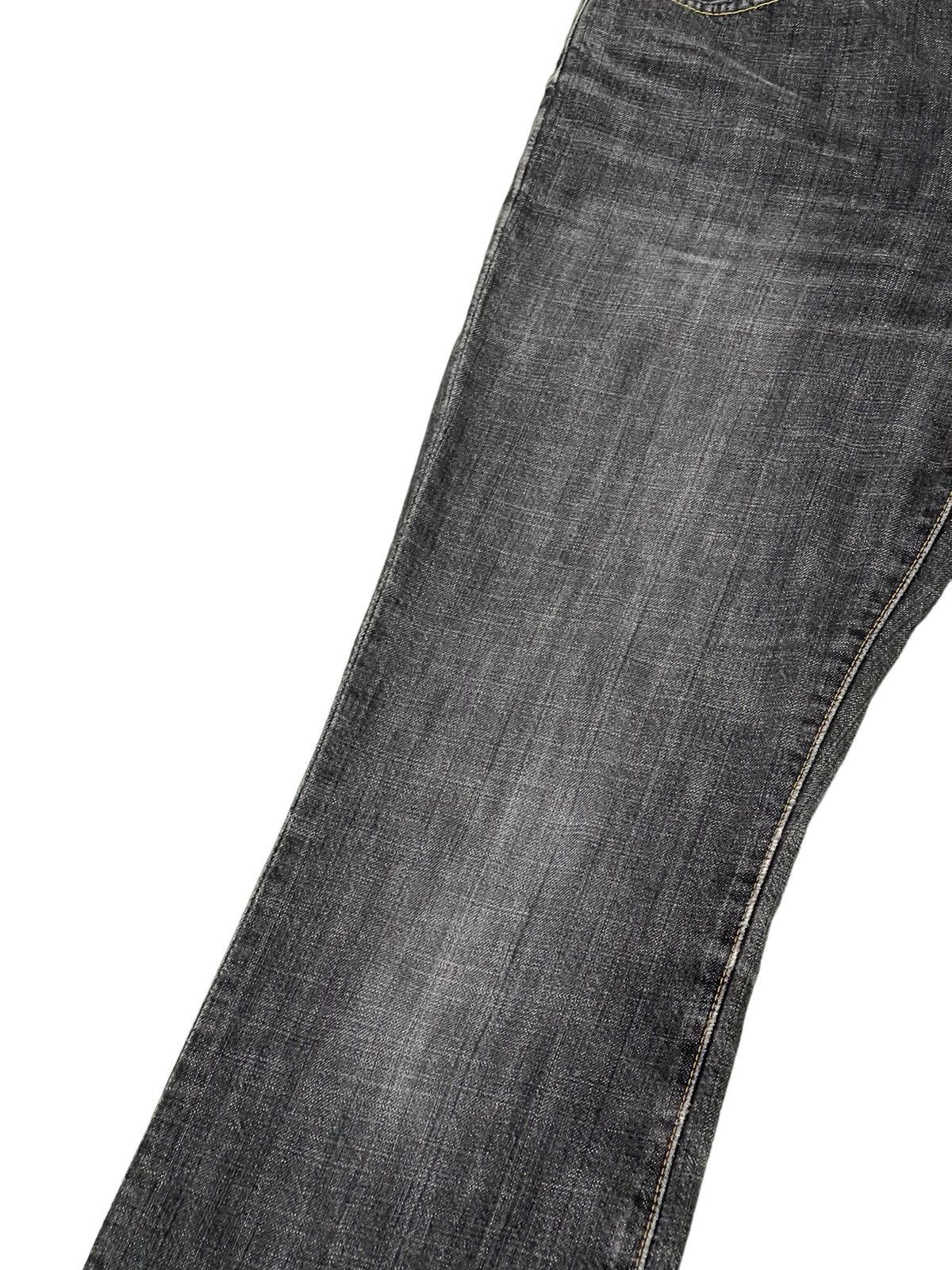 Japanese Brand Flare Jeans Wrangler Boot Cut Denim Clawmark 4🟦3 Size US 31 - 6 Thumbnail