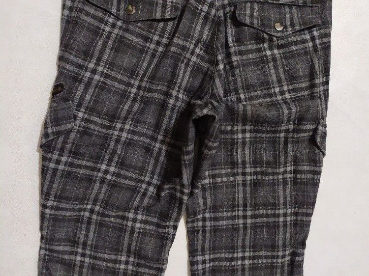 Japanese Brand × Seditionaries 🔥Semantic Design Checkered Cargo punk bondage Pants Size US 29 - 13 Thumbnail