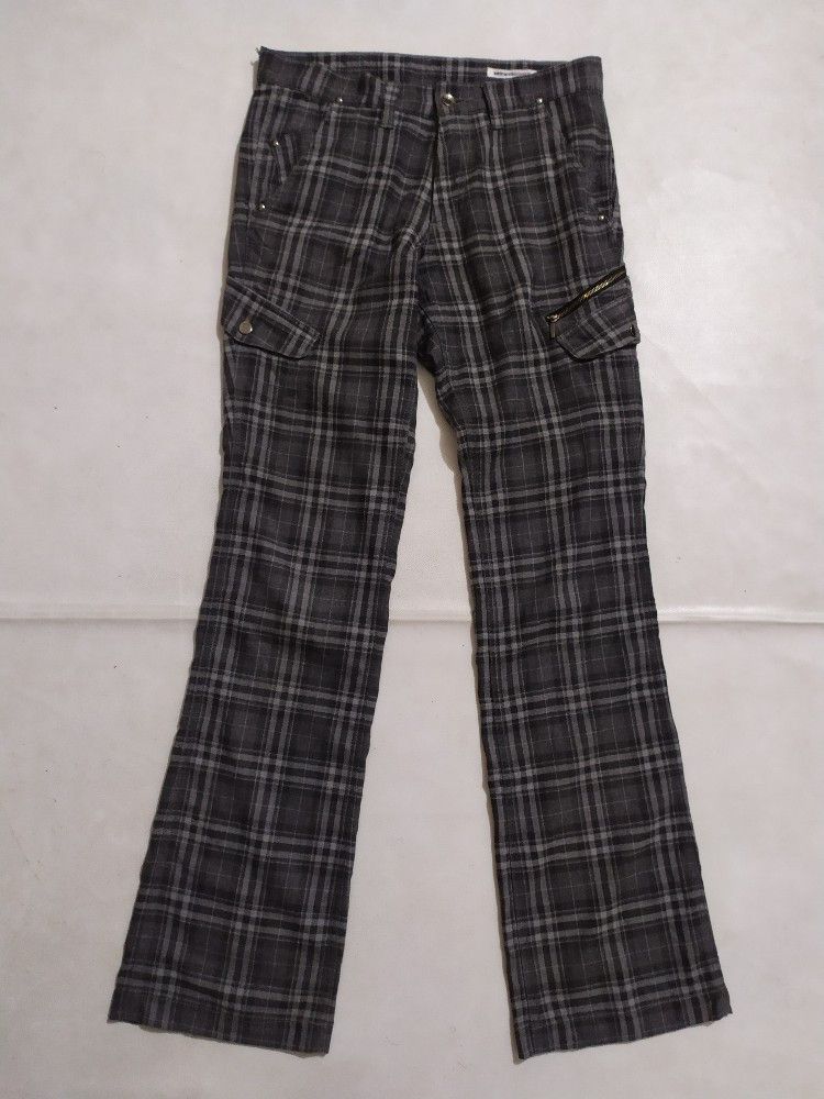 Japanese Brand × Seditionaries 🔥Semantic Design Checkered Cargo punk bondage Pants Size US 29 - 4 Thumbnail
