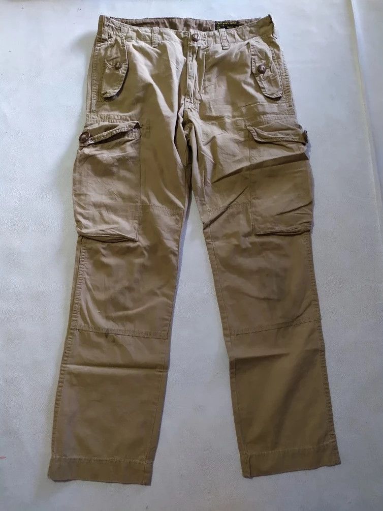 Polo Ralph Lauren 🔥Polo RL 67 Cargo Multi pocket Parachute Tactical Pants Size US 31 - 7 Thumbnail