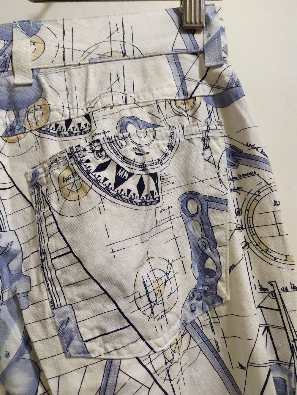 Designer × Vintage 🔥Vintage ESCADA By Margaretha Lev Fullprint Art Pants Size US 28 / EU 44 - 11 Thumbnail