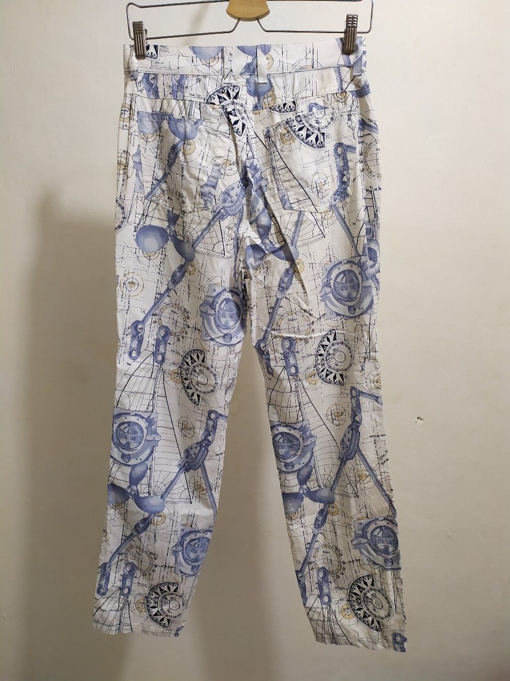 Designer × Vintage 🔥Vintage ESCADA By Margaretha Lev Fullprint Art Pants Size US 28 / EU 44 - 8 Thumbnail