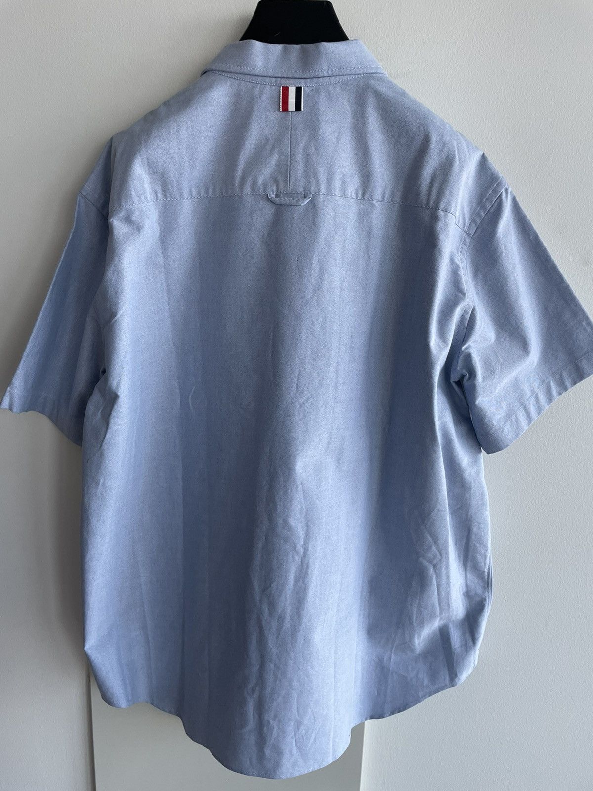 Thom Browne Rare Limited Runway TB Short Sleeve Ocean Appliqué Shirt Size US XXL / EU 58 / 5 - 5 Thumbnail