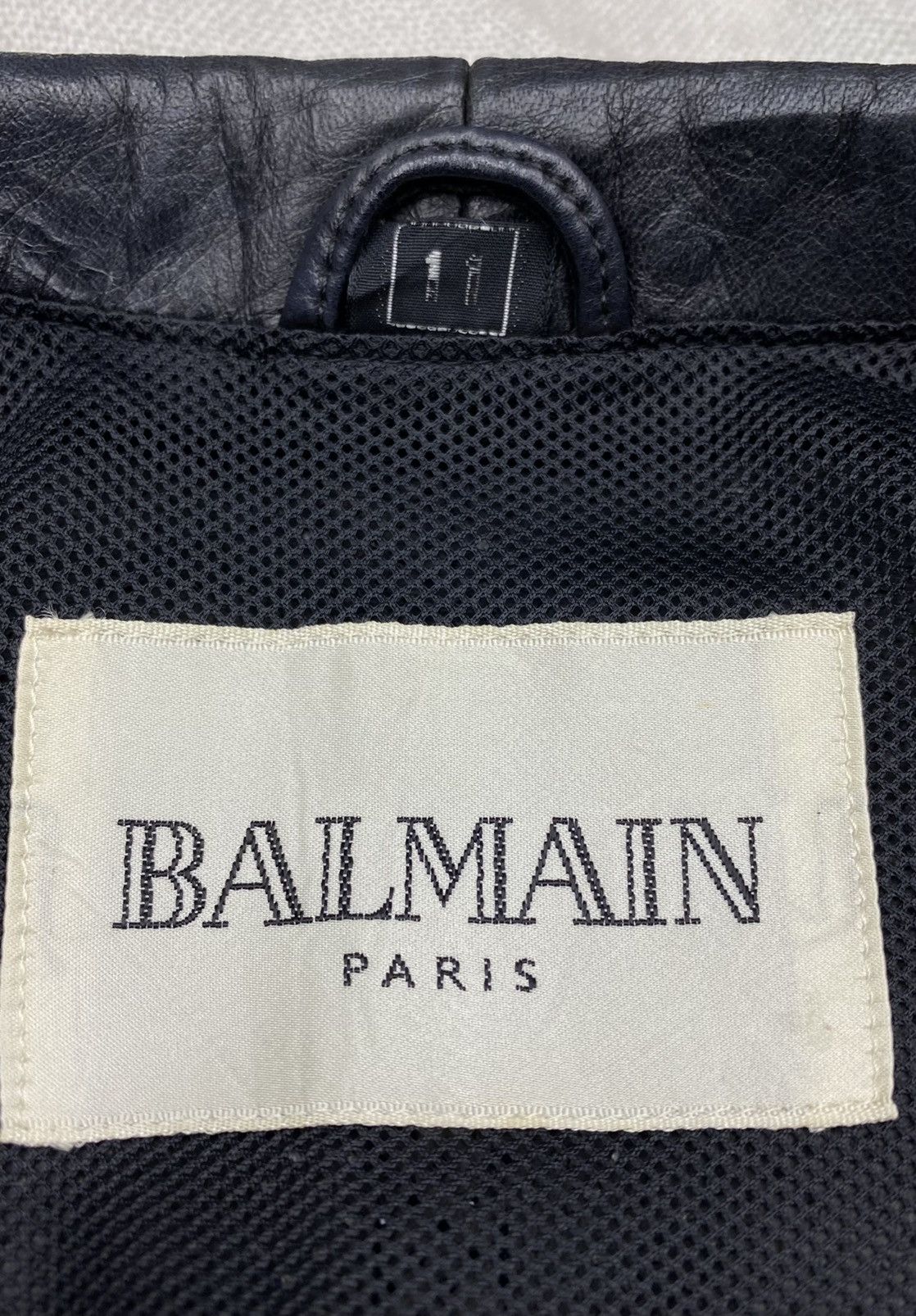 Balmain × Designer × Pierre Balmain 🔥NEED GONE🔥VINTAGE BALMAIN PARIS LEATHERS OVERCOAT JACKET Size M / US 6-8 / IT 42-44 - 17 Thumbnail