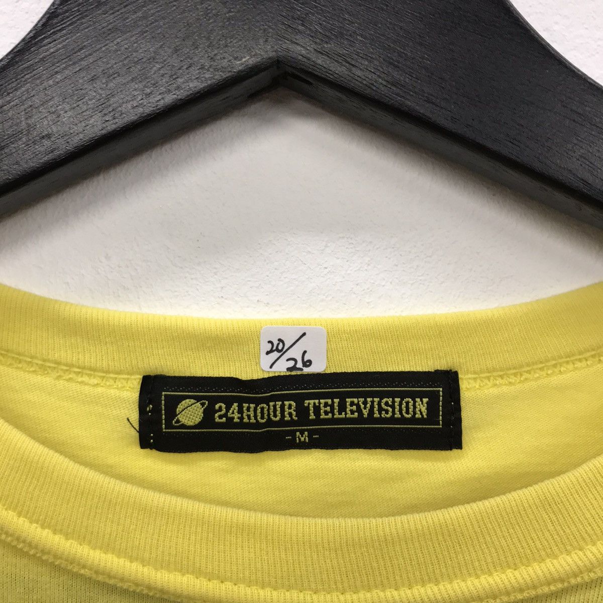 Japanese Brand × Takashi Murakami Rare‼️24 HOURS TELEVISION X TAKASHI MURAKAMI yellow tee Size US M / EU 48-50 / 2 - 11 Thumbnail