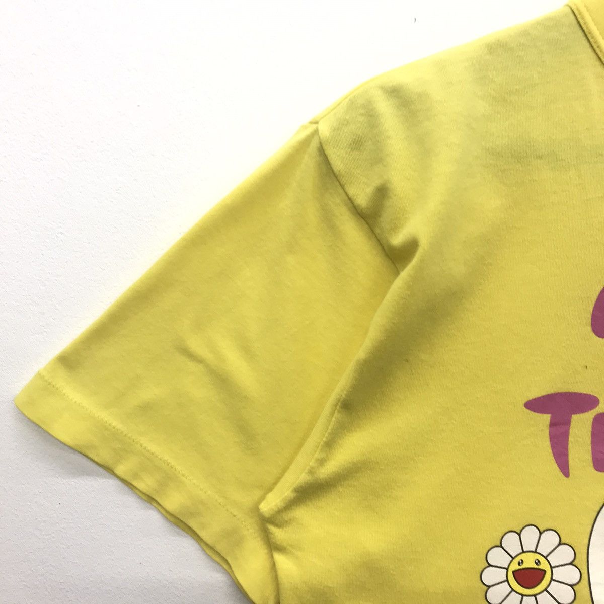 Japanese Brand × Takashi Murakami Rare‼️24 HOURS TELEVISION X TAKASHI MURAKAMI yellow tee Size US M / EU 48-50 / 2 - 5 Thumbnail