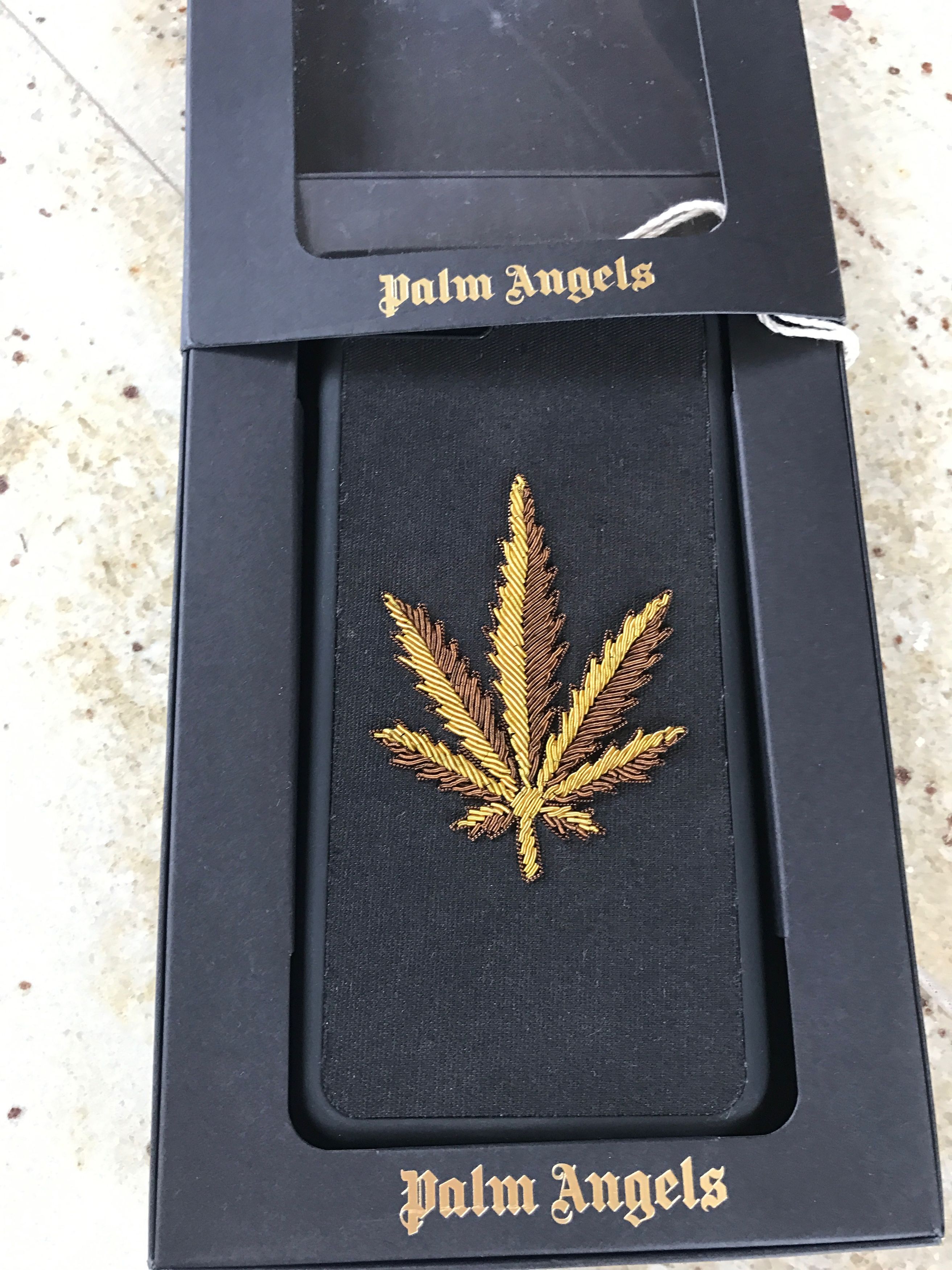 Palm Angels Embroidered Leaf iPhone Case Size ONE SIZE - 2 Thumbnail
