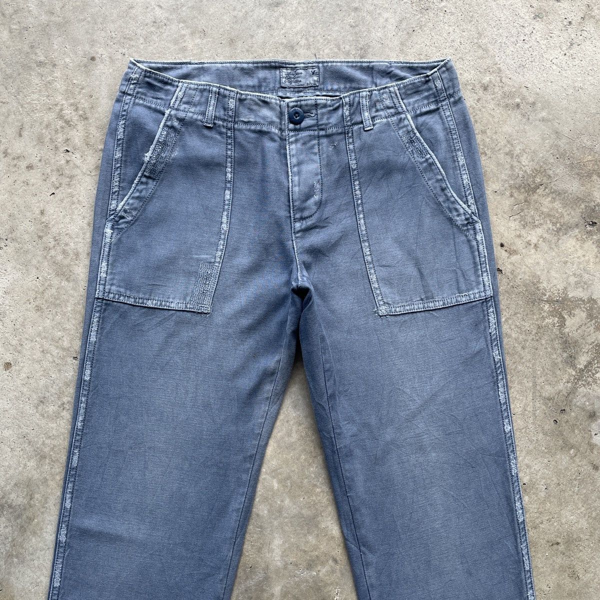 American Eagle Outfitters × Vintage RARE🔥 Vintage America Eagle Outfitters Faded Trousers Pants Size US 31 - 3 Thumbnail