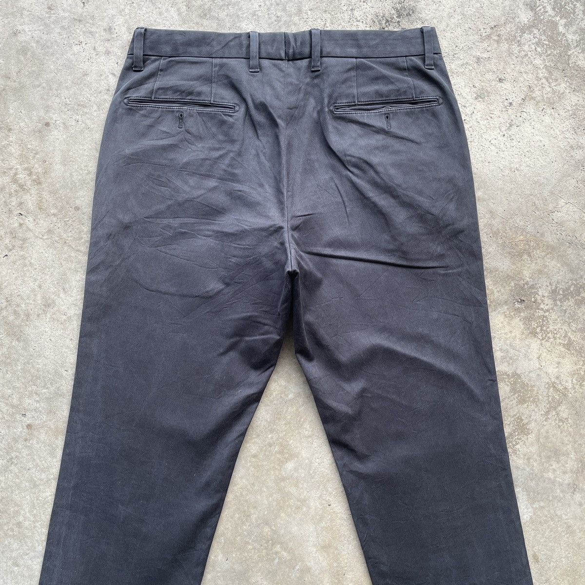 Japanese Brand Vintage Takeo Kikuchi Faded Black Trousers Casual Pants W30 Size US 30 / EU 46 - 8 Thumbnail