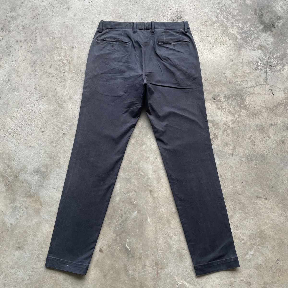 Japanese Brand Vintage Takeo Kikuchi Faded Black Trousers Casual Pants W30 Size US 30 / EU 46 - 10 Thumbnail