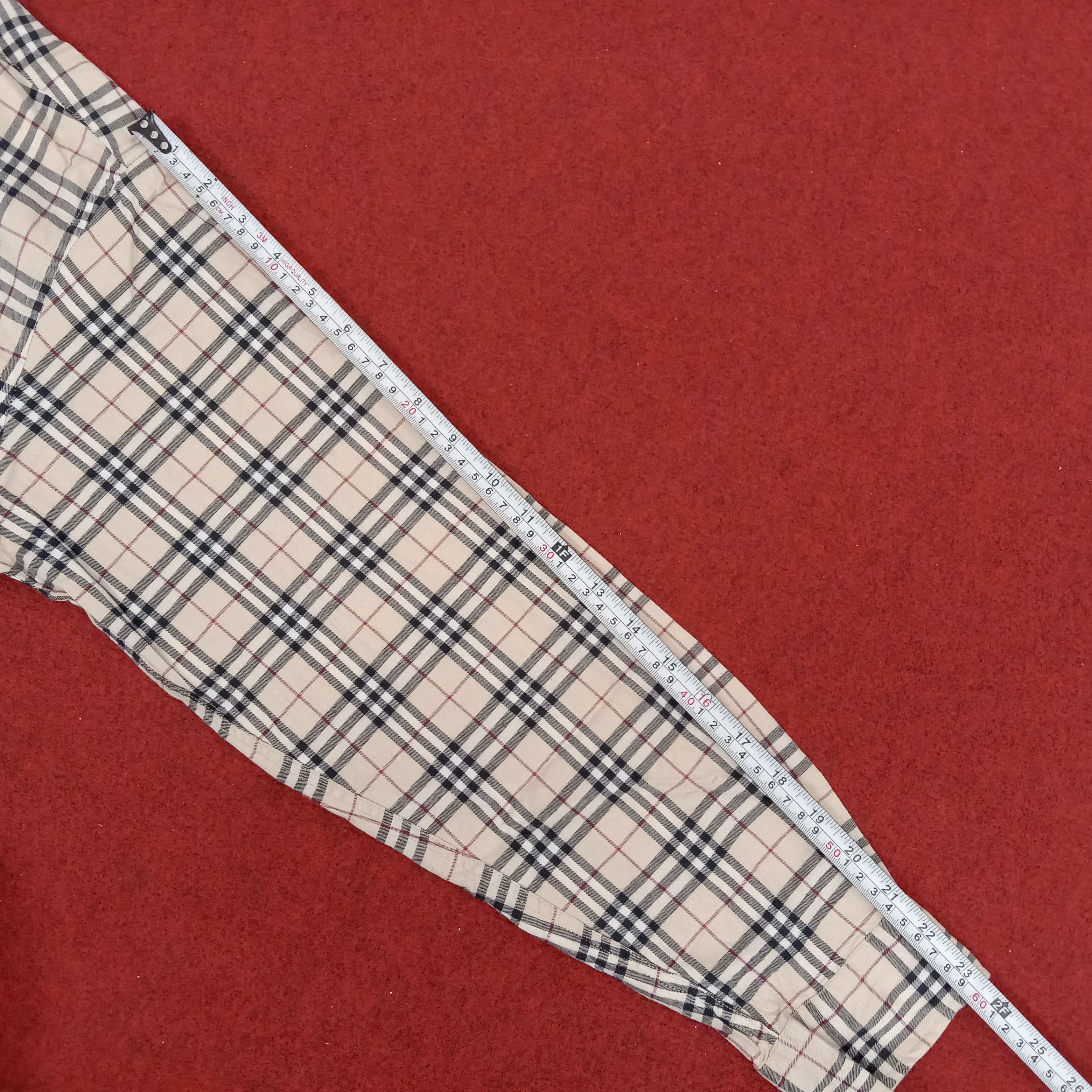 Burberry × Vintage Burberry London Nova Check Style Casual Formal Shirt Size US XL / EU 56 / 4 - 11 Thumbnail