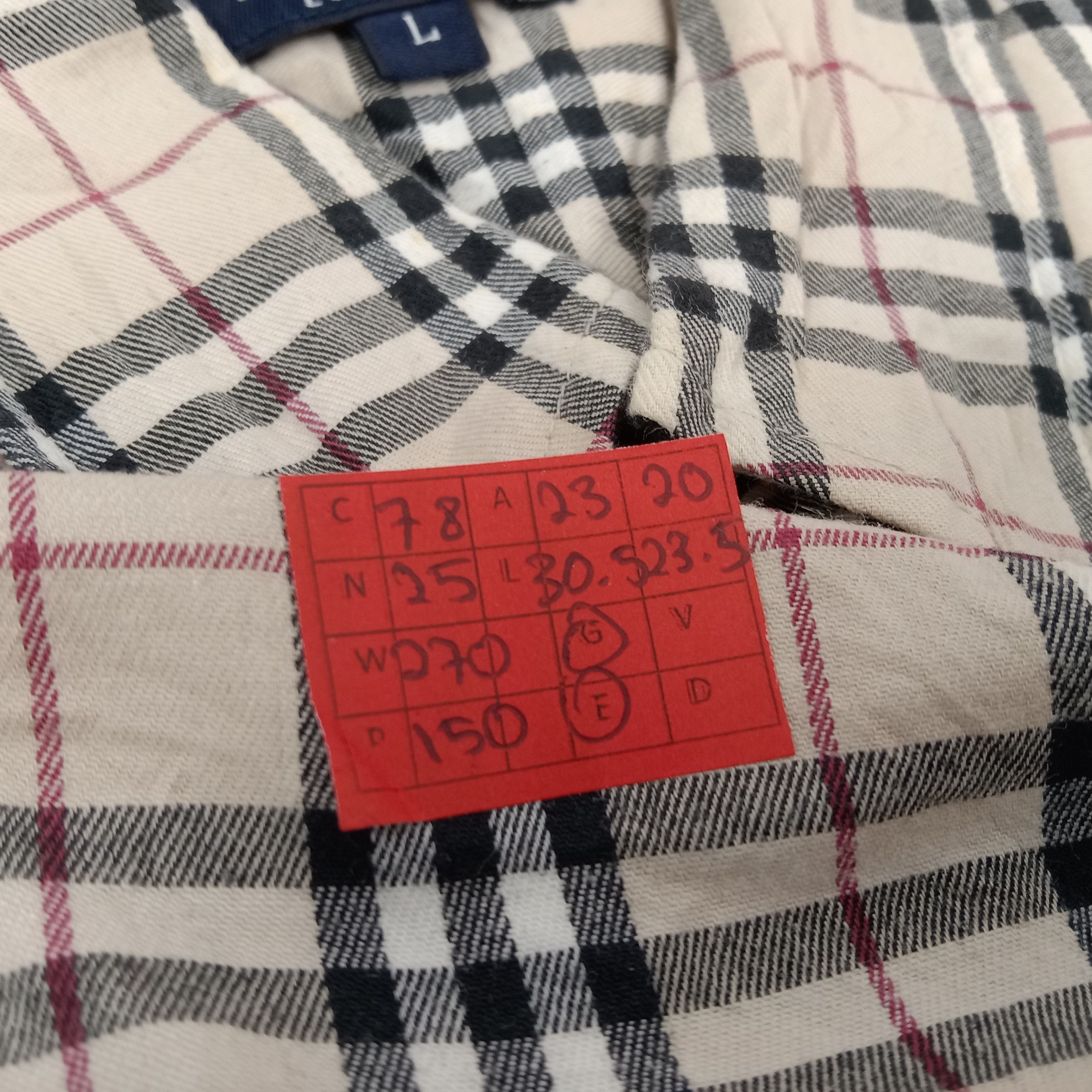Burberry × Vintage Burberry London Nova Check Style Casual Formal Shirt Size US XL / EU 56 / 4 - 9 Thumbnail
