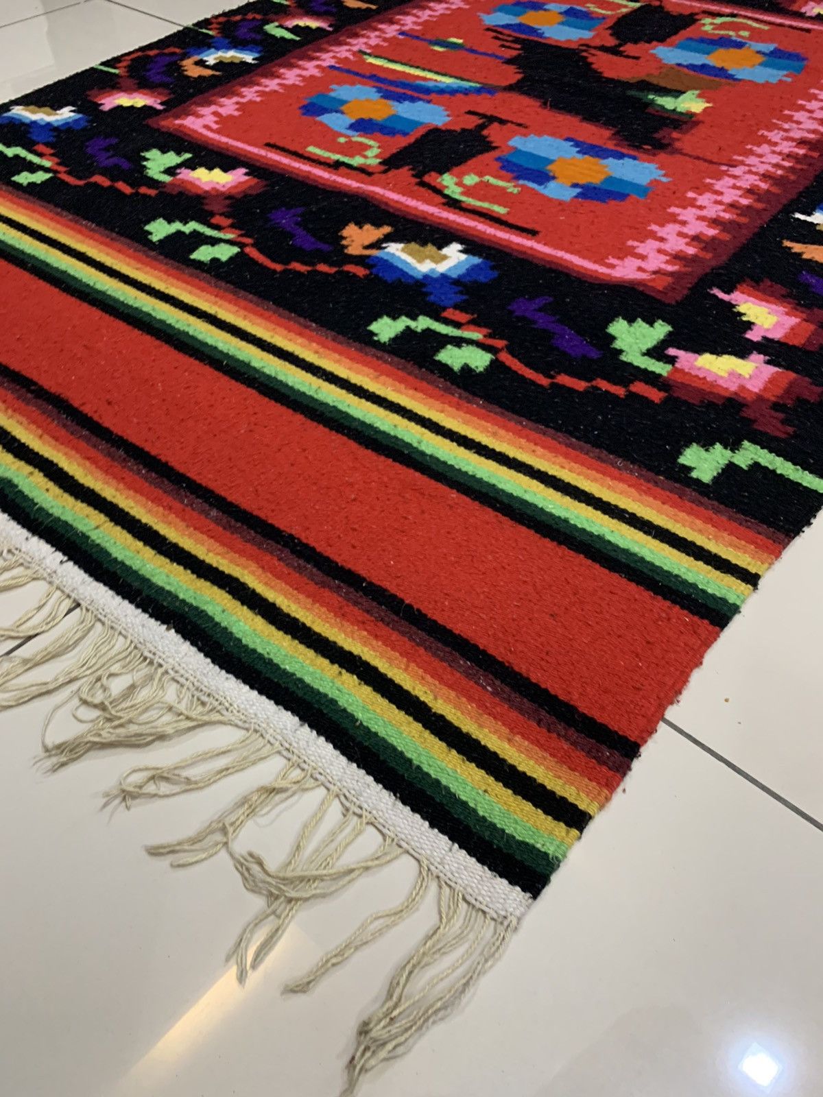 RRL Ralph Lauren VINTAGE NAVAJO CHIMAYO RALPH LAUREN RRL RUG Size ONE SIZE - 5 Thumbnail