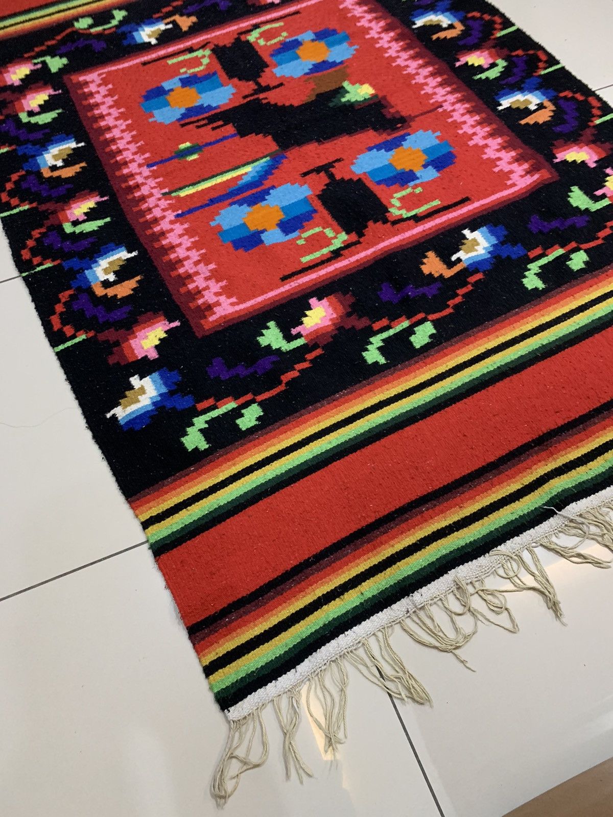 RRL Ralph Lauren VINTAGE NAVAJO CHIMAYO RALPH LAUREN RRL RUG Size ONE SIZE - 6 Thumbnail