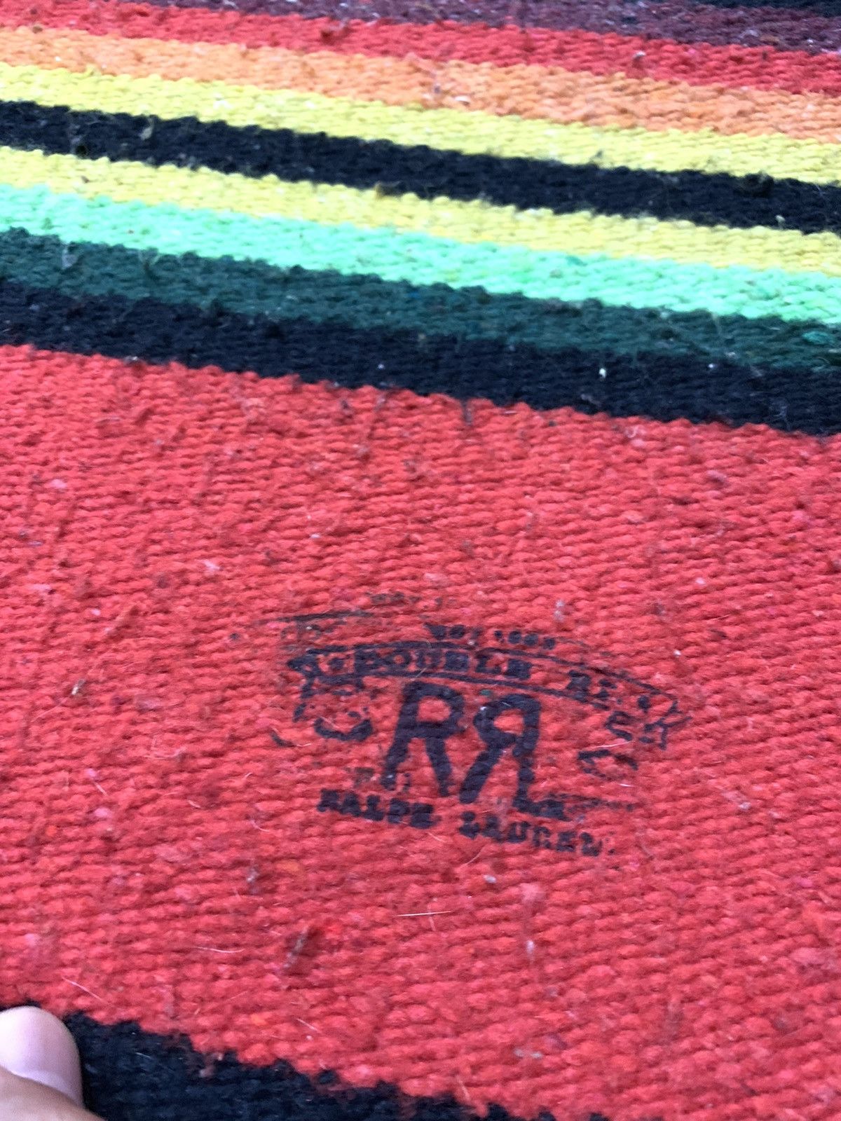 RRL Ralph Lauren VINTAGE NAVAJO CHIMAYO RALPH LAUREN RRL RUG Size ONE SIZE - 2 Thumbnail