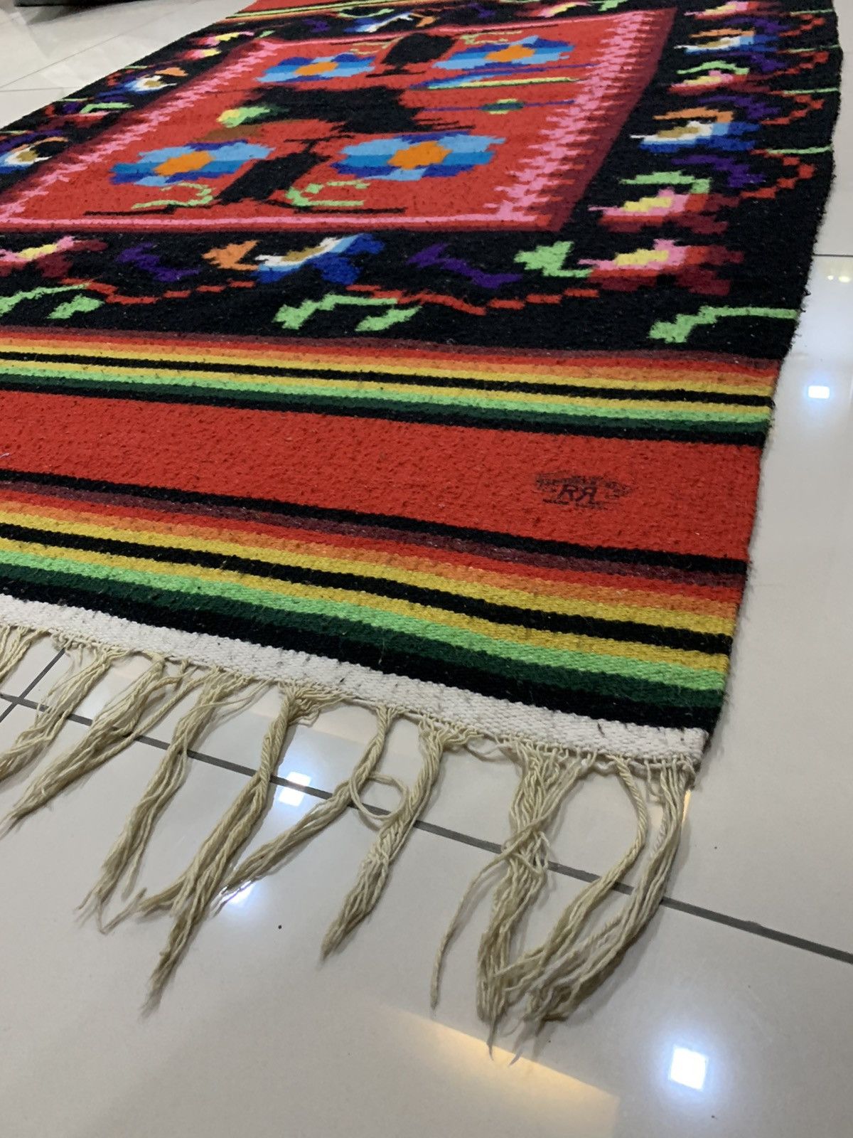 RRL Ralph Lauren VINTAGE NAVAJO CHIMAYO RALPH LAUREN RRL RUG Size ONE SIZE - 3 Thumbnail