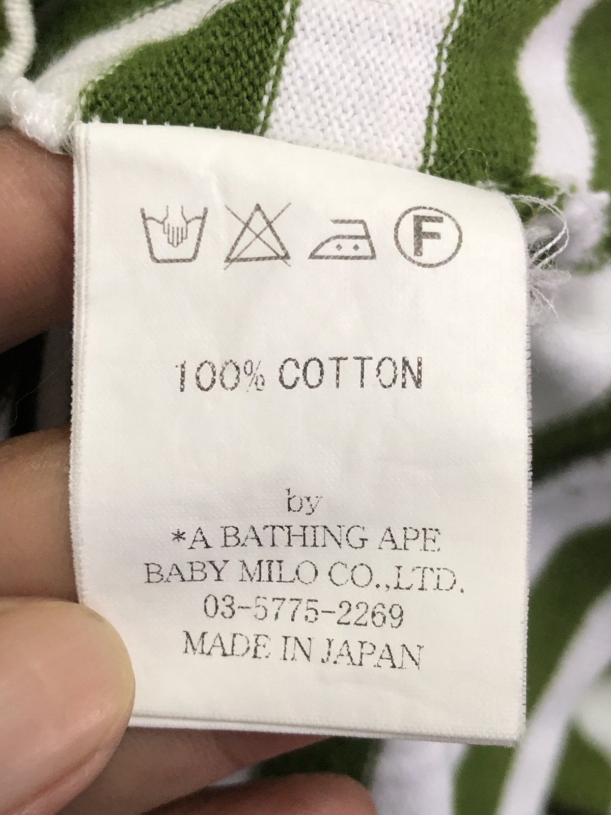 Bape 🔥OG CIRCA 2005 BABY MILO Stripe T-shirts Size US L / EU 52-54 / 3 - 7 Thumbnail