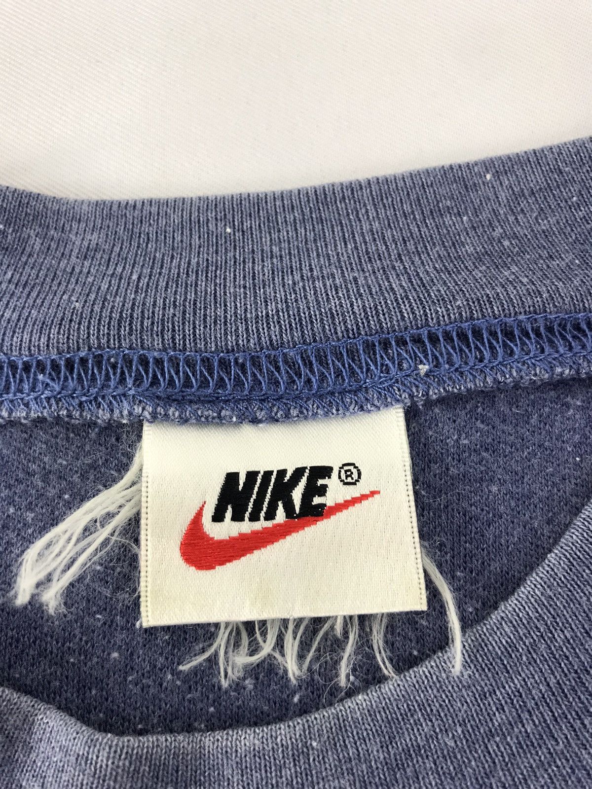 Nike × Vintage 90s Nike Swoosh Sportwear Big Logo Tee K129j Size US L / EU 52-54 / 3 - 3 Thumbnail