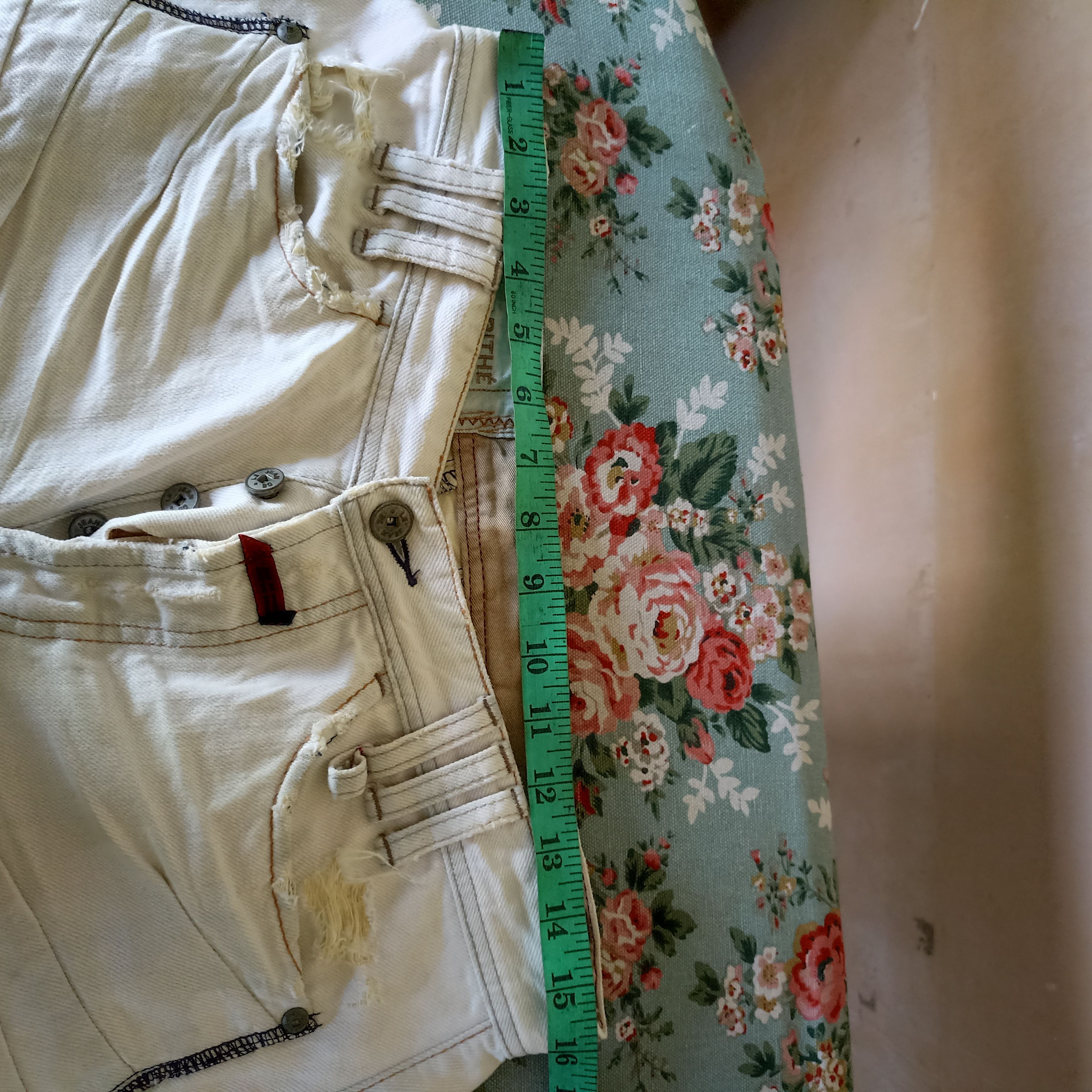 Marithe + Francois Girbaud Marithe Francois Girbaud Distressed Denim Pant Size US 32 / EU 48 - 17 Thumbnail